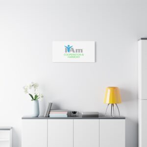 Elegant wall art featuring the message of cooperation and harmony for inspiring home decor.