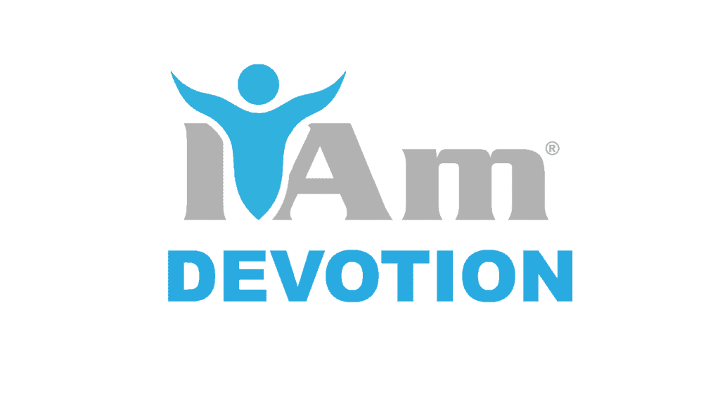 Am Devotion marketplace logo with a stylized human figure and text.