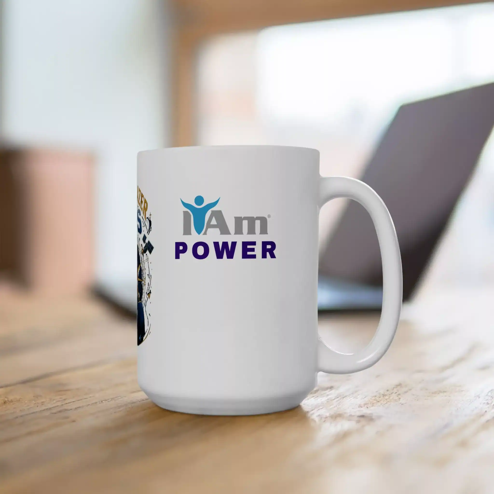 10440326735423569980_2048.webp Empowering Black woman portrait on Trailblazer GPS ceramic mug, inspiring coffee cup for daily motiv.