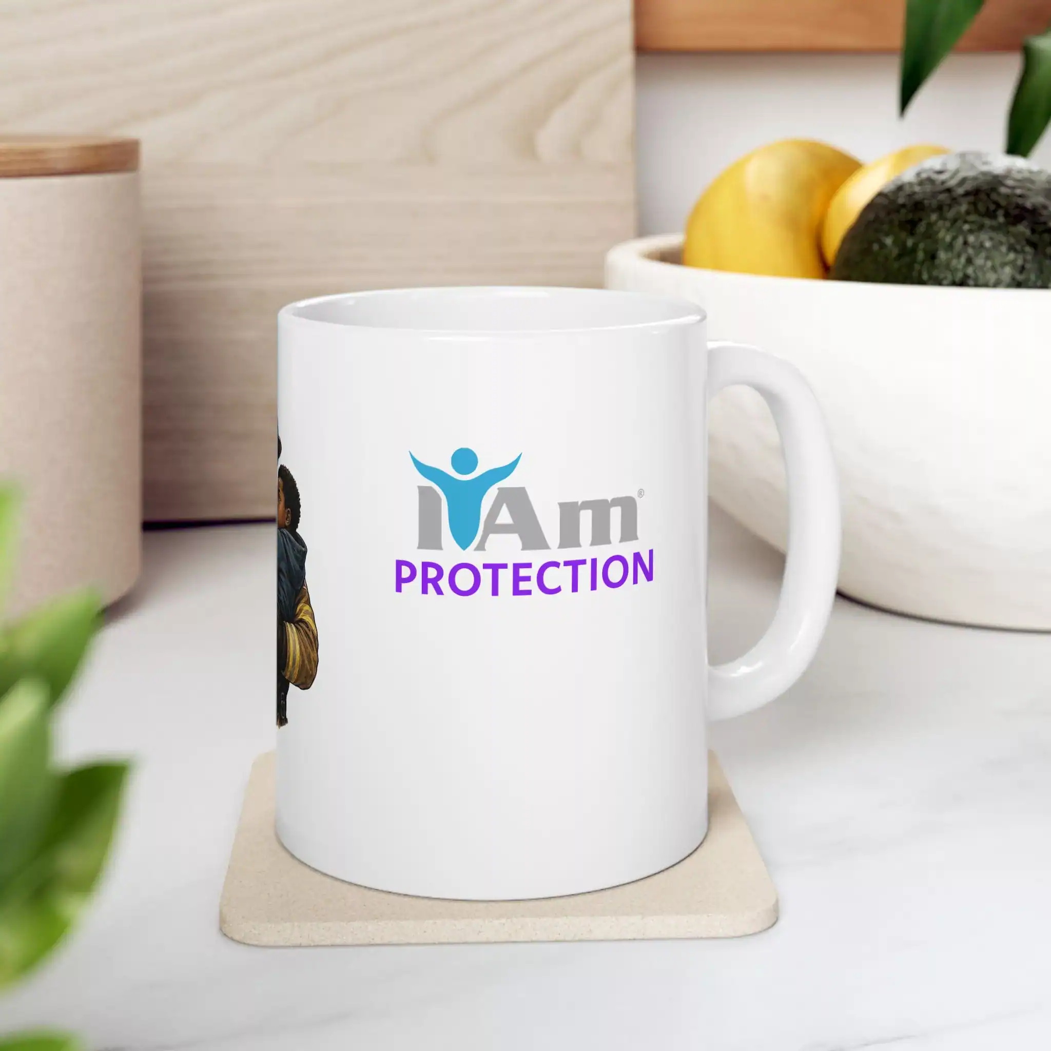 17795467969994135130_2048.webp Protective firefighter-themed ceramic mug with "I Am Protection" slogan, ideal for daily use and gif.