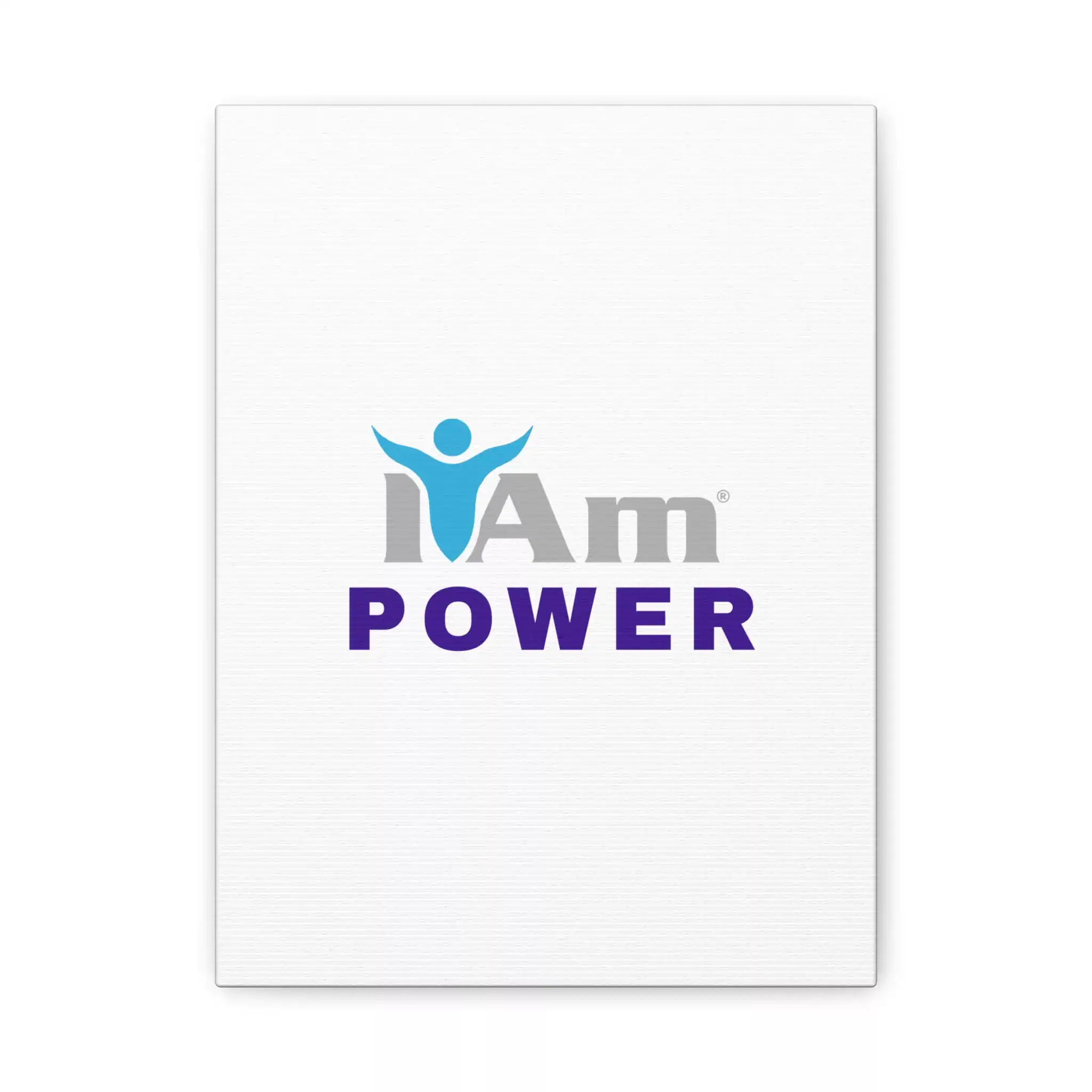 10142210233929288413_2048.webp Inspirational wall art with 'I Am Power' message on canvas.