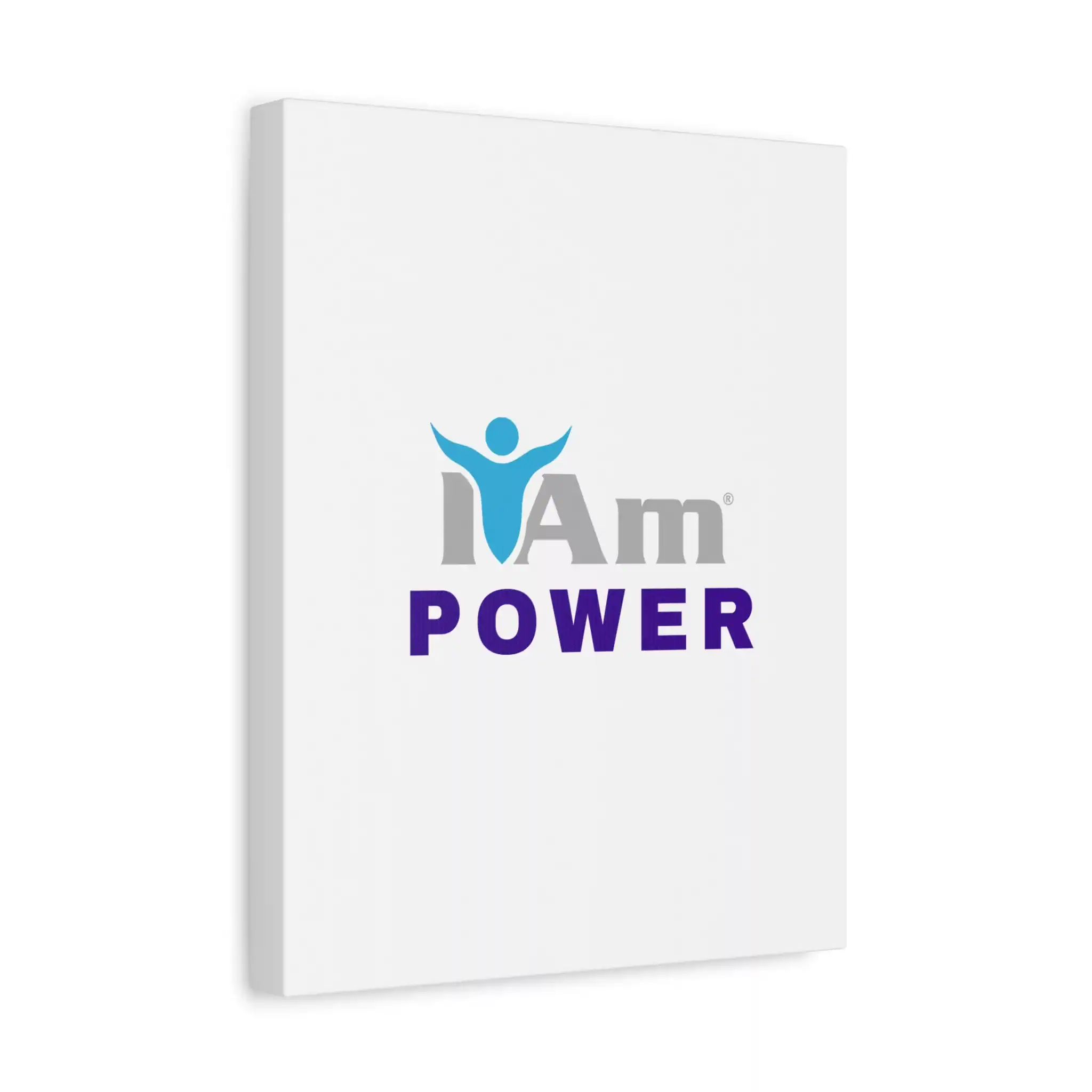 10374235478556551309_2048.webp Inspirational wall art with 'I Am Power' message on canvas.