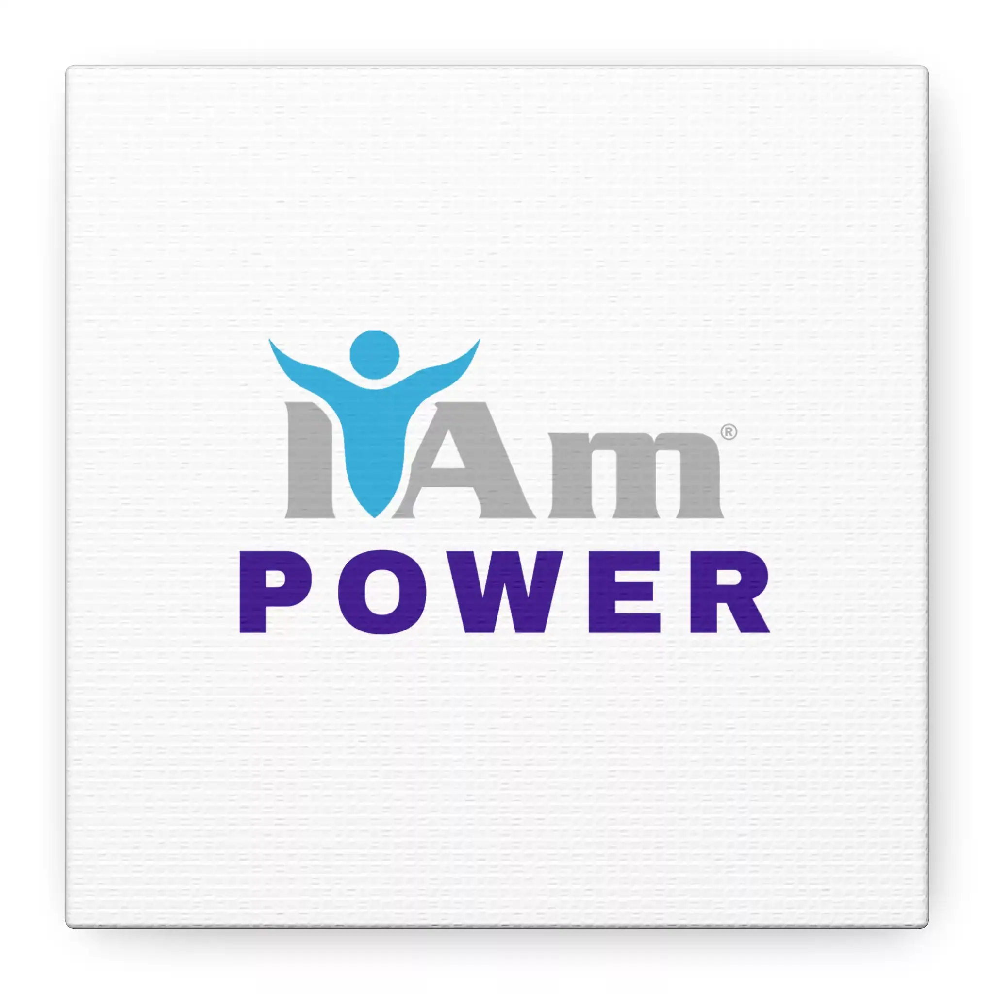 10564050820050738598_2048.webp Inspirational 'I Am Power' logo on canvas wall art for motivation.
