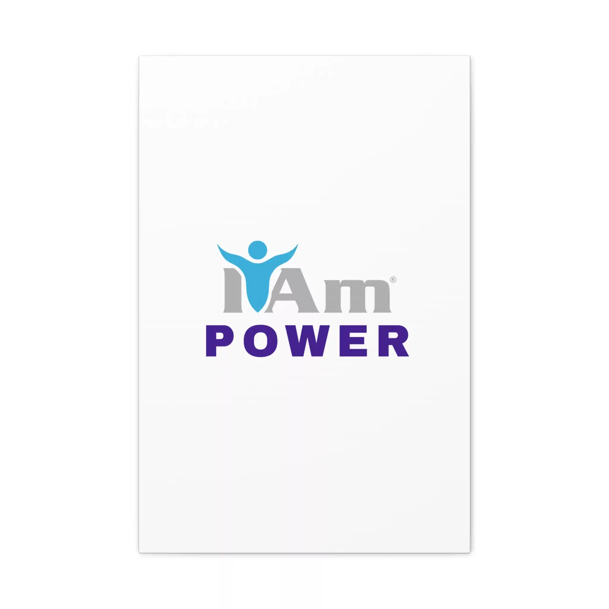 11023589231244826073_2048.webp Inspirational wall art with 'I Am Power' message and figure icon.