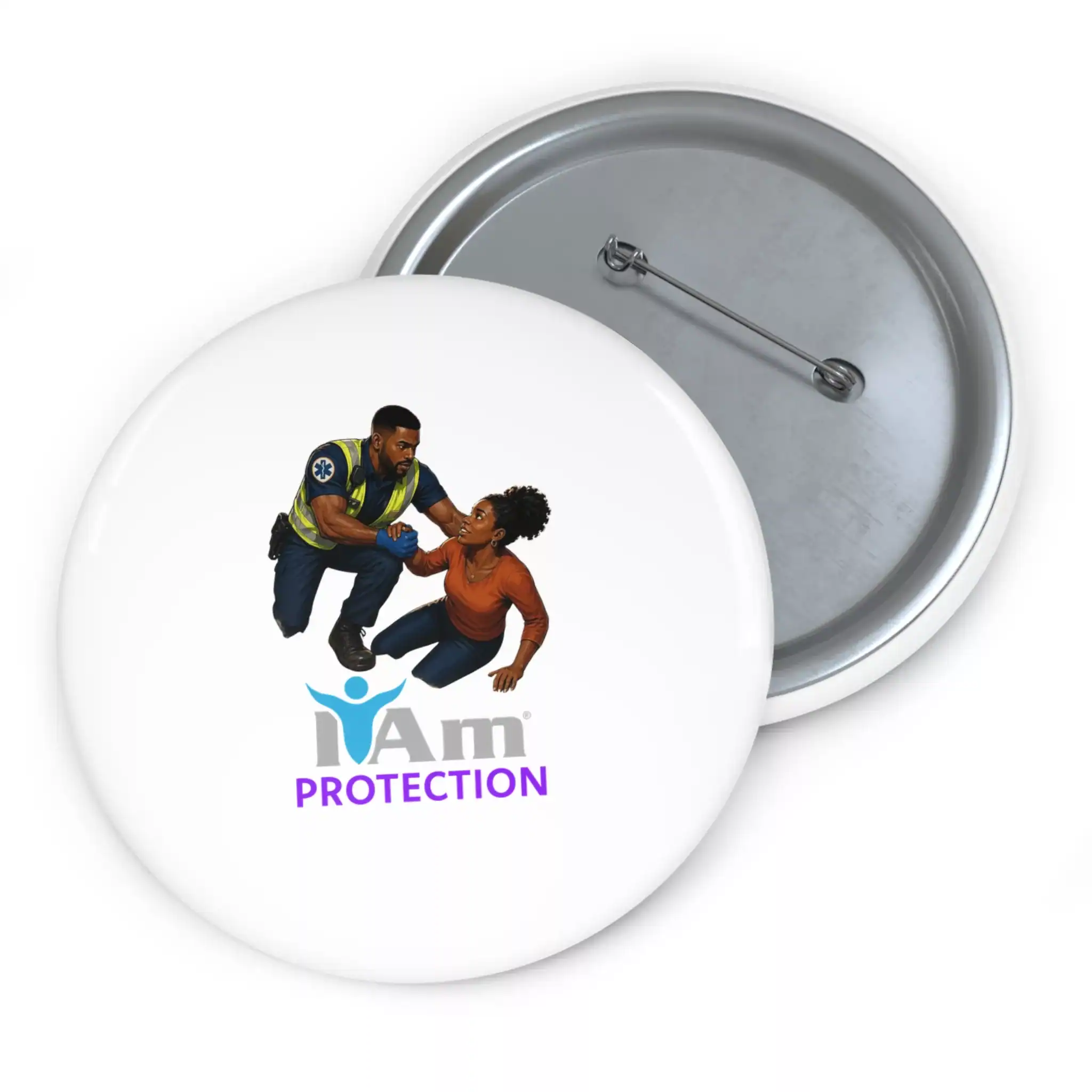 11024208030568930710_2048.webp EMS protection badge with rescue scene and empowerment message.
