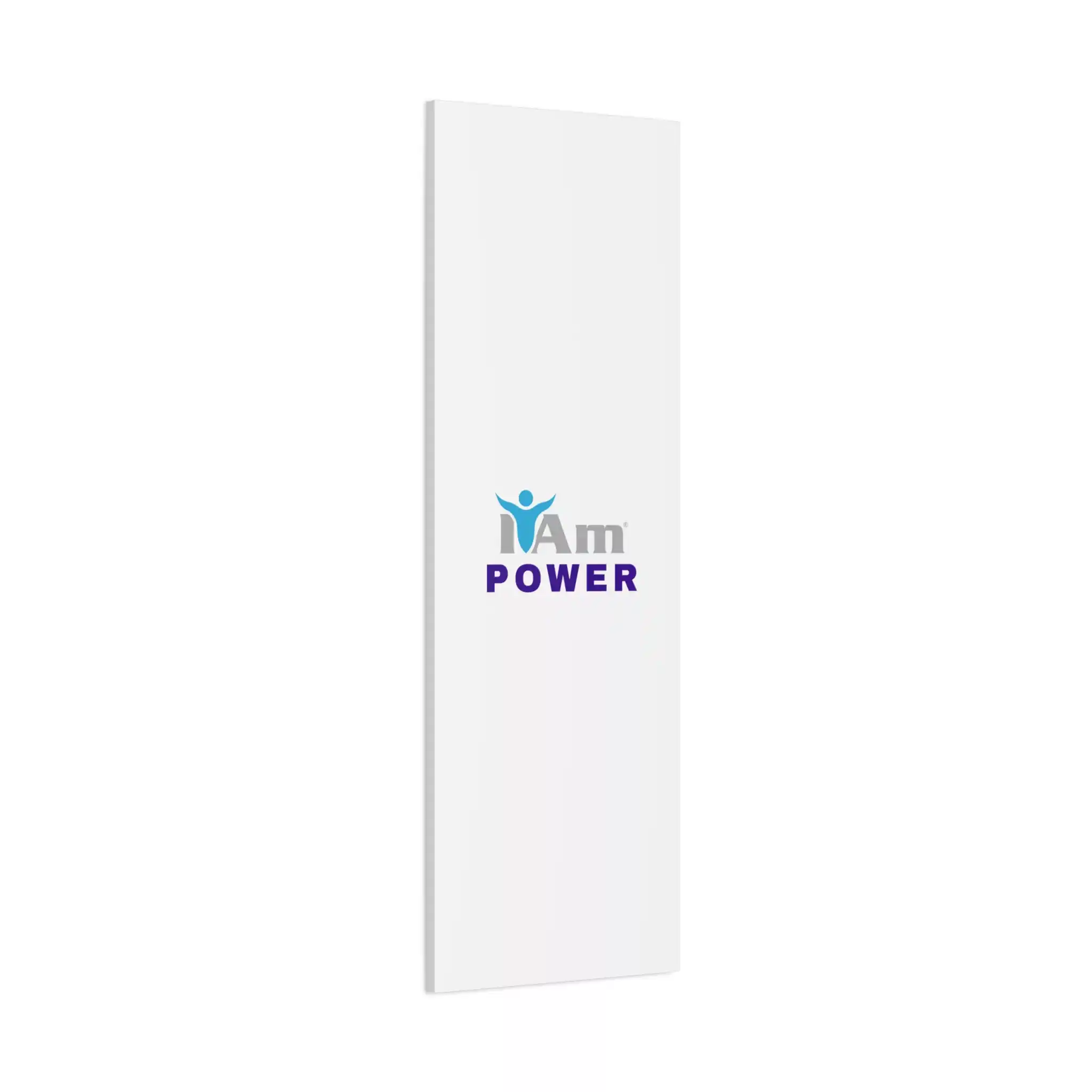 11078549869526678319_2048.webp Inspirational wall art with 'I Am Power' message on a white canvas.
