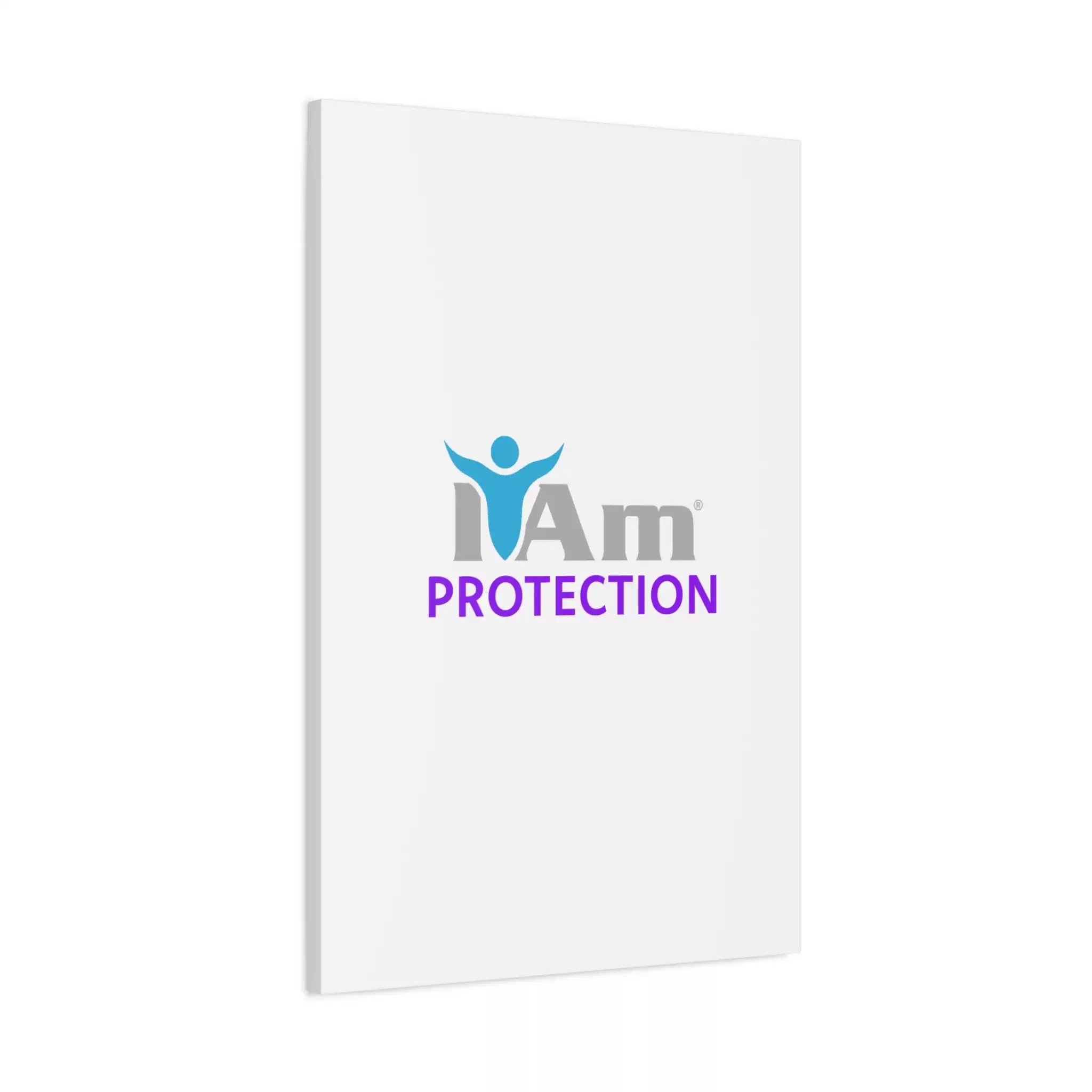 11404354042090613905_2048.webp Inspirational wall art with 'I Am Protection' message on canvas.
