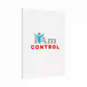 Inspirational wall art with the phrase 'I Am Control' for home decor.