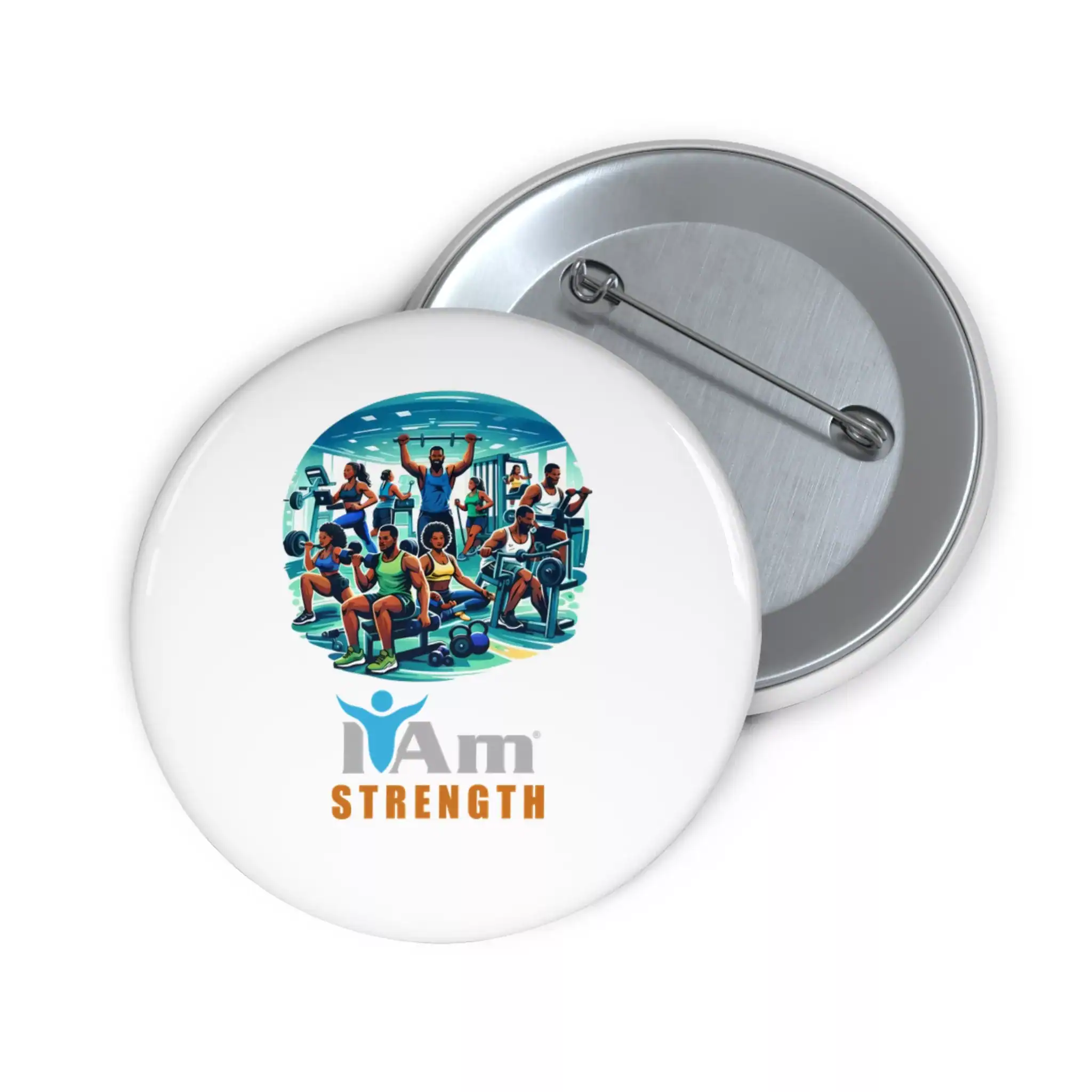 11502367137621702122_2048.webp Empowerment badge for health and strength with diverse people exercising.