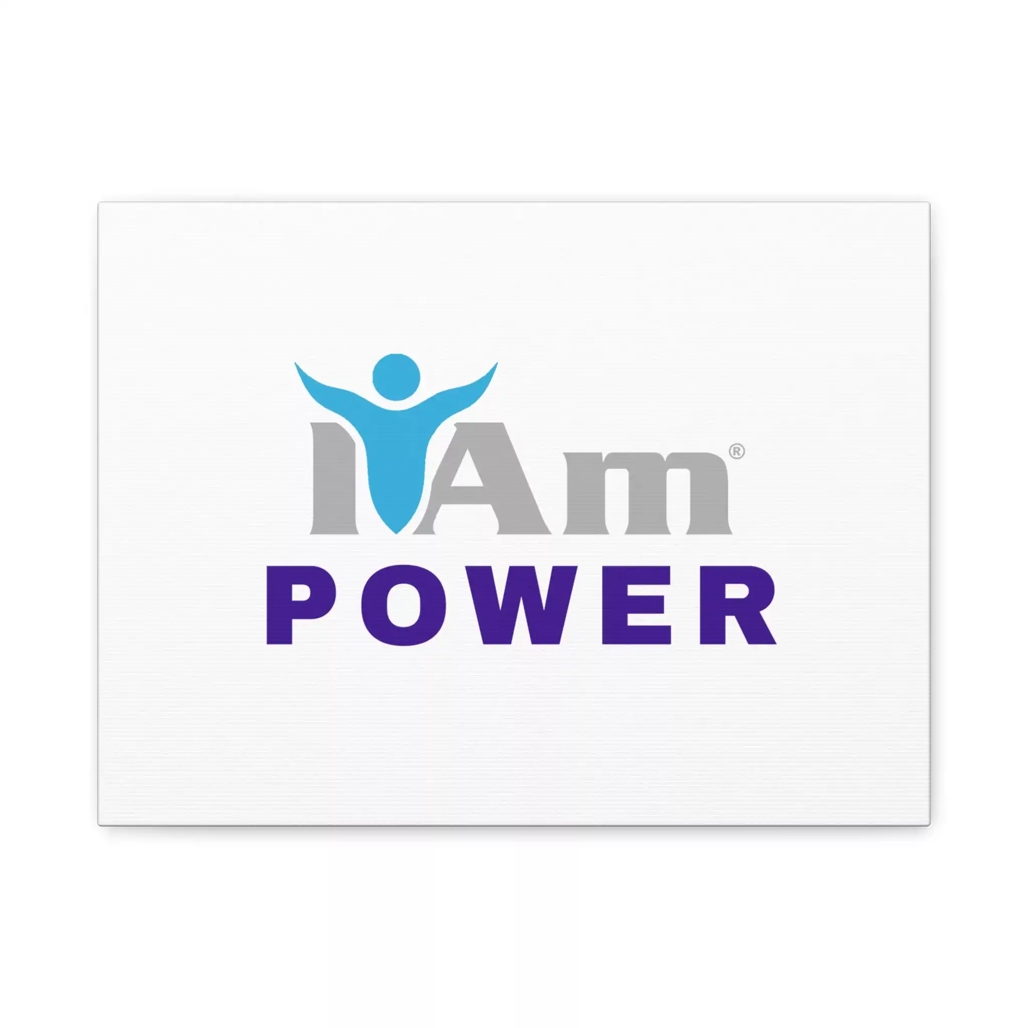 13039500648071324865_2048.webp Inspirational 'I Am Power' canvas wall art with a human figure and bold text.