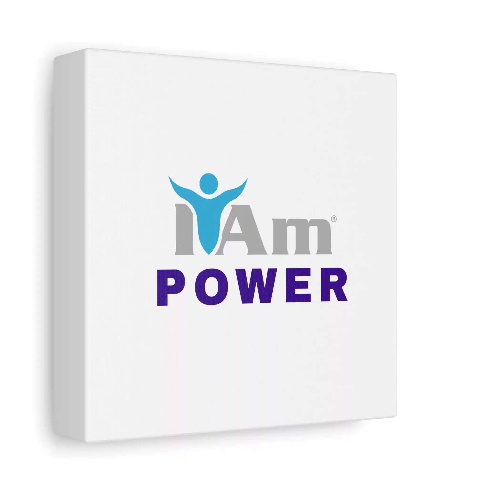 13400079366023447717_2048.webp Inspirational wall art with 'I Am Power' message on canvas.