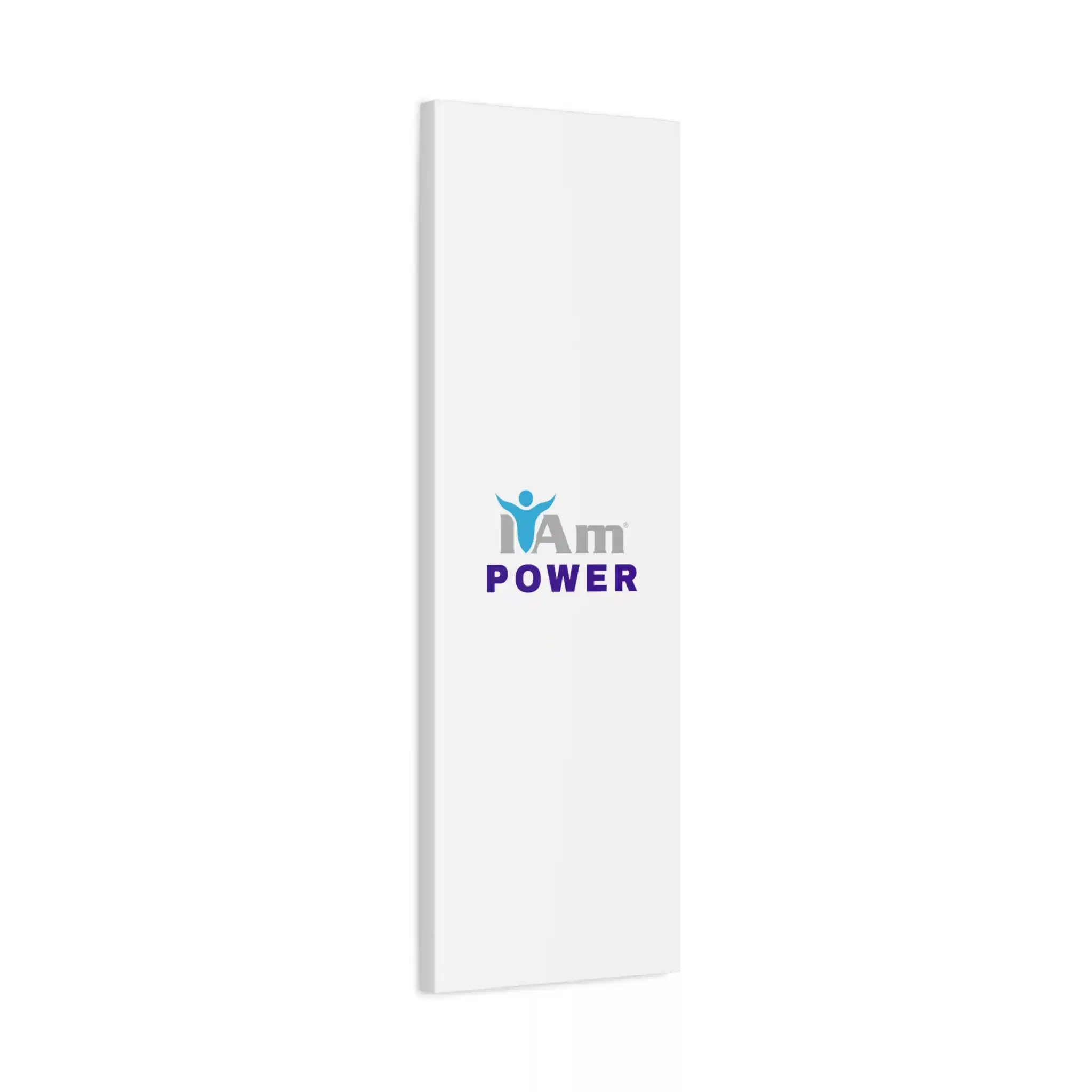 13454696292894156239_2048.webp Inspirational canvas wall art with 'I Am Power' message and figure icon.