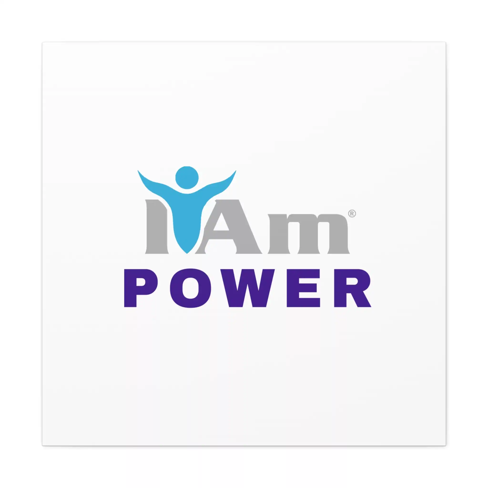 1357260870752933948_2048.webp Inspirational 'I Am Power' logo with a person icon and bold text.