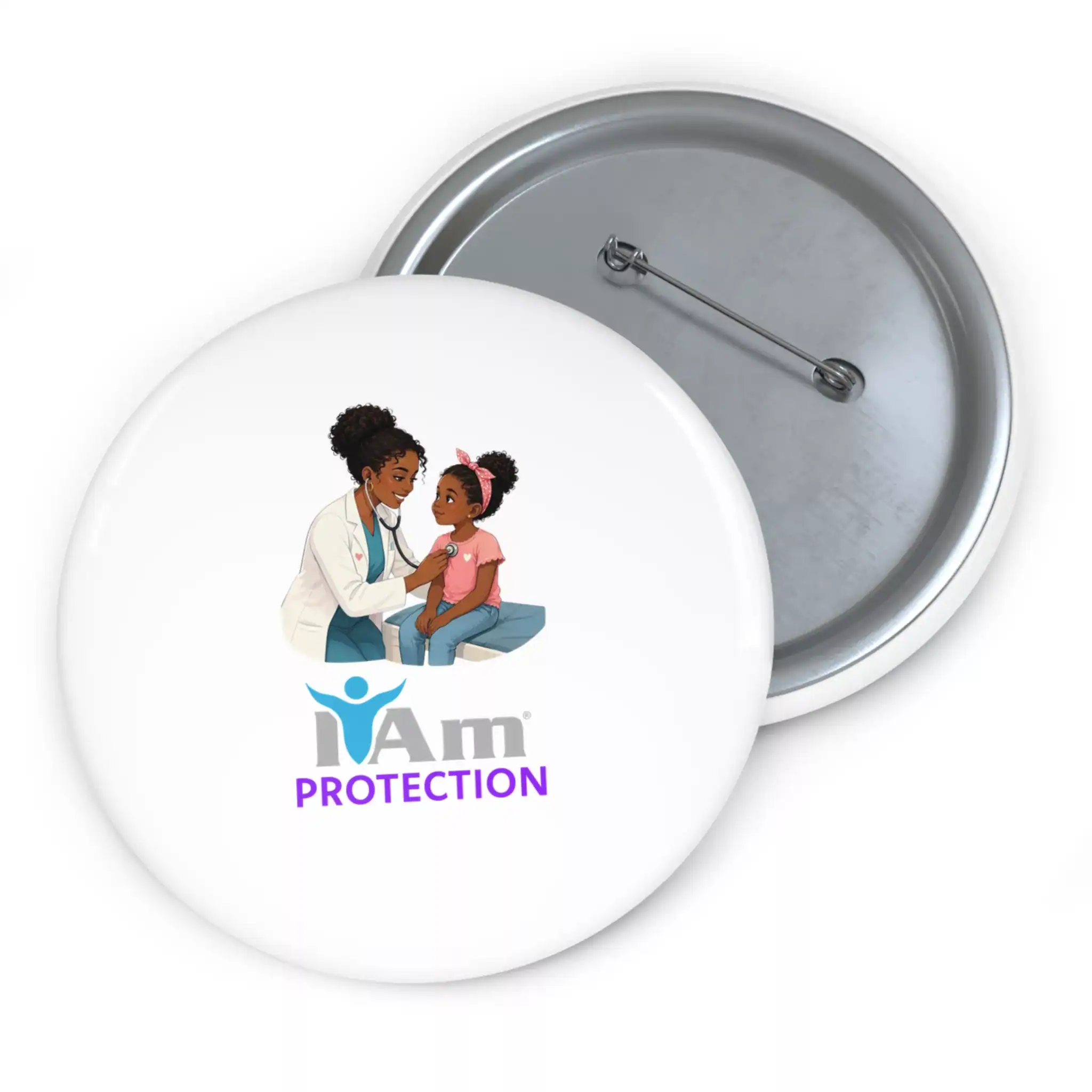 13629641037059687390_2048.webp Empowerment badge for protectors and advocates with healthcare theme.