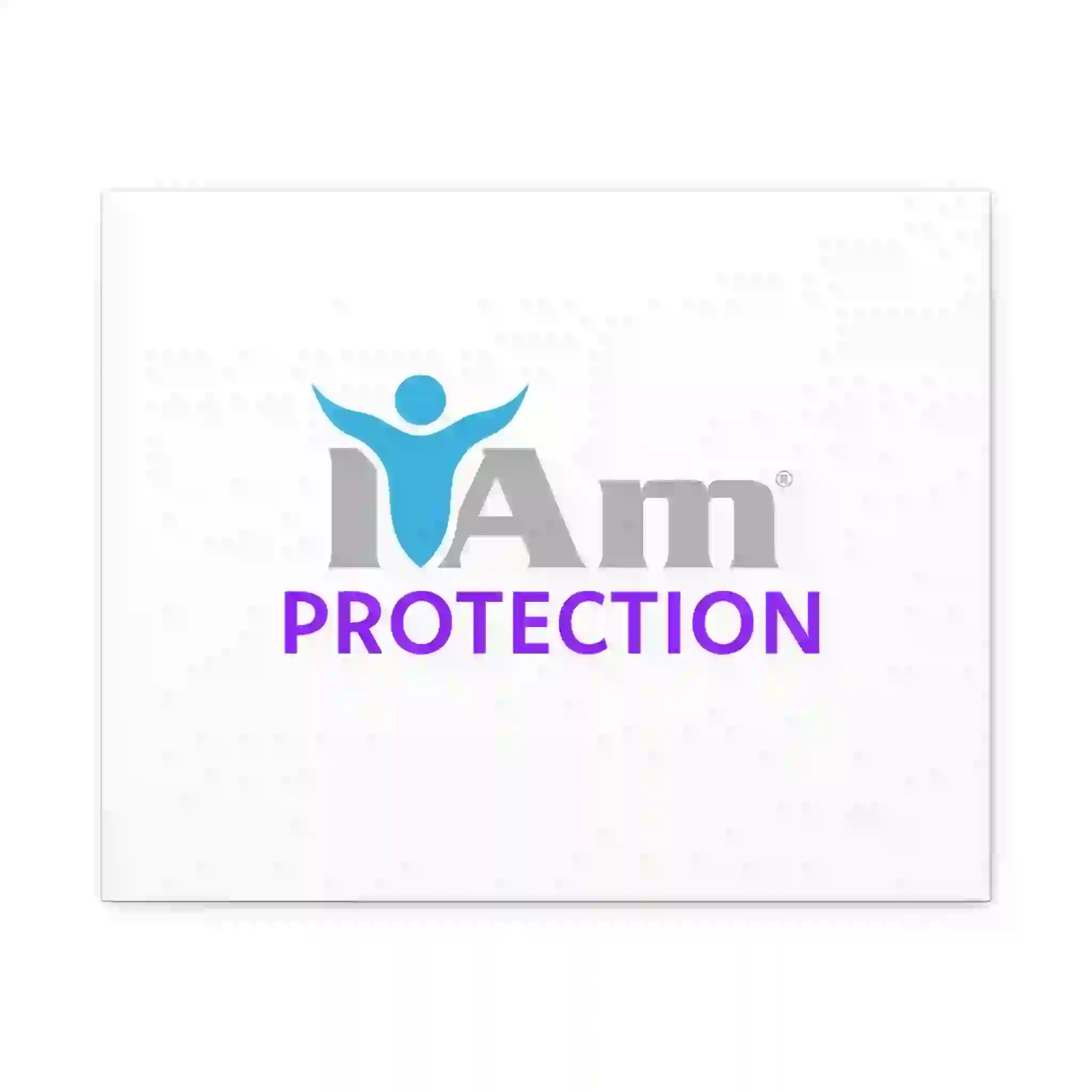 13648707192079916750_2048.webp I Am Protection logo with a blue figure and purple text on white background.