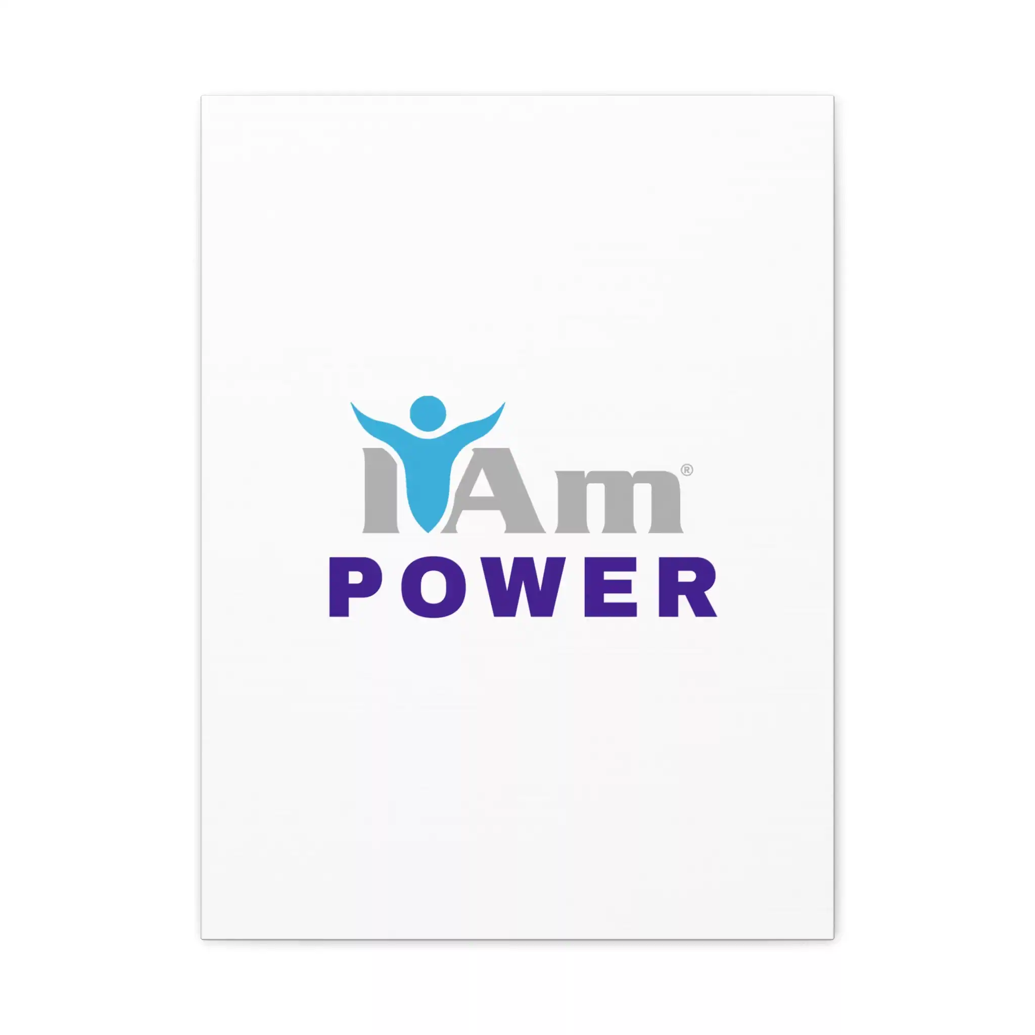 14397412330683129584_2048.webp Inspirational wall art with the phrase 'I Am Power' and a human figure icon.