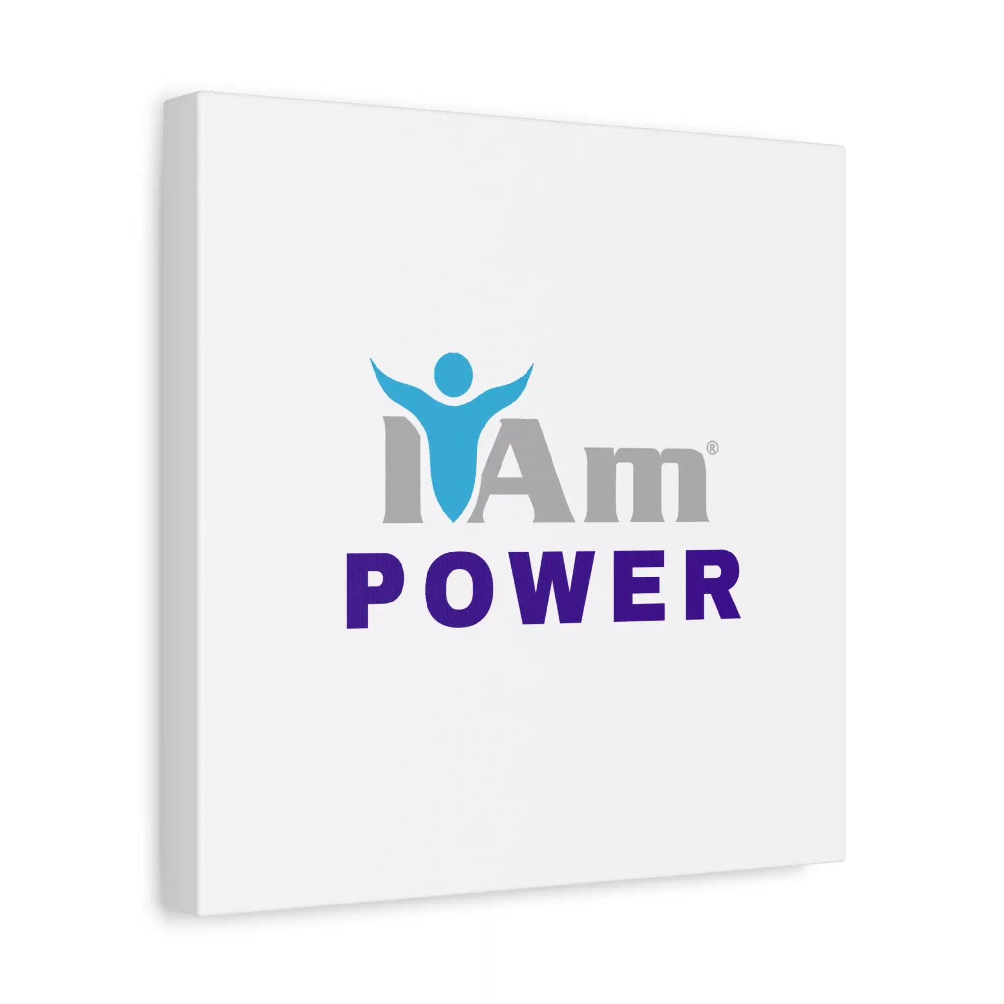 14511293602887299220_2048.webp Inspirational wall art with 'I Am Power' message and a human figure icon.