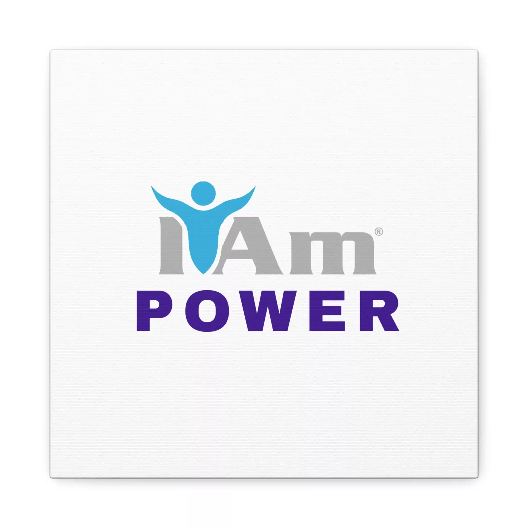 14981971314616667540_2048.webp Inspirational wall art with 'I Am Power' message and a human figure icon.