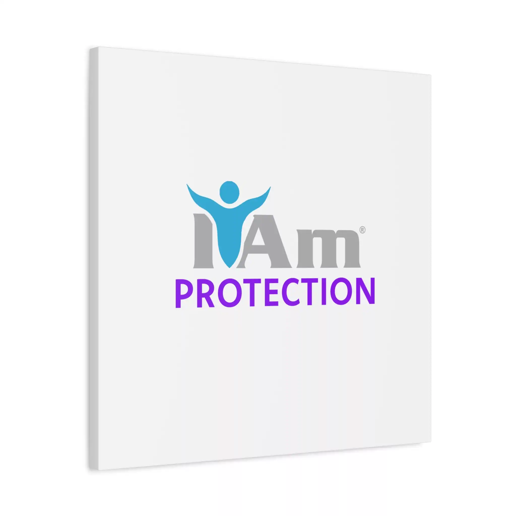15318098484122369388_2048.webp Inspirational wall art with 'I Am Protection' message and human figure design.