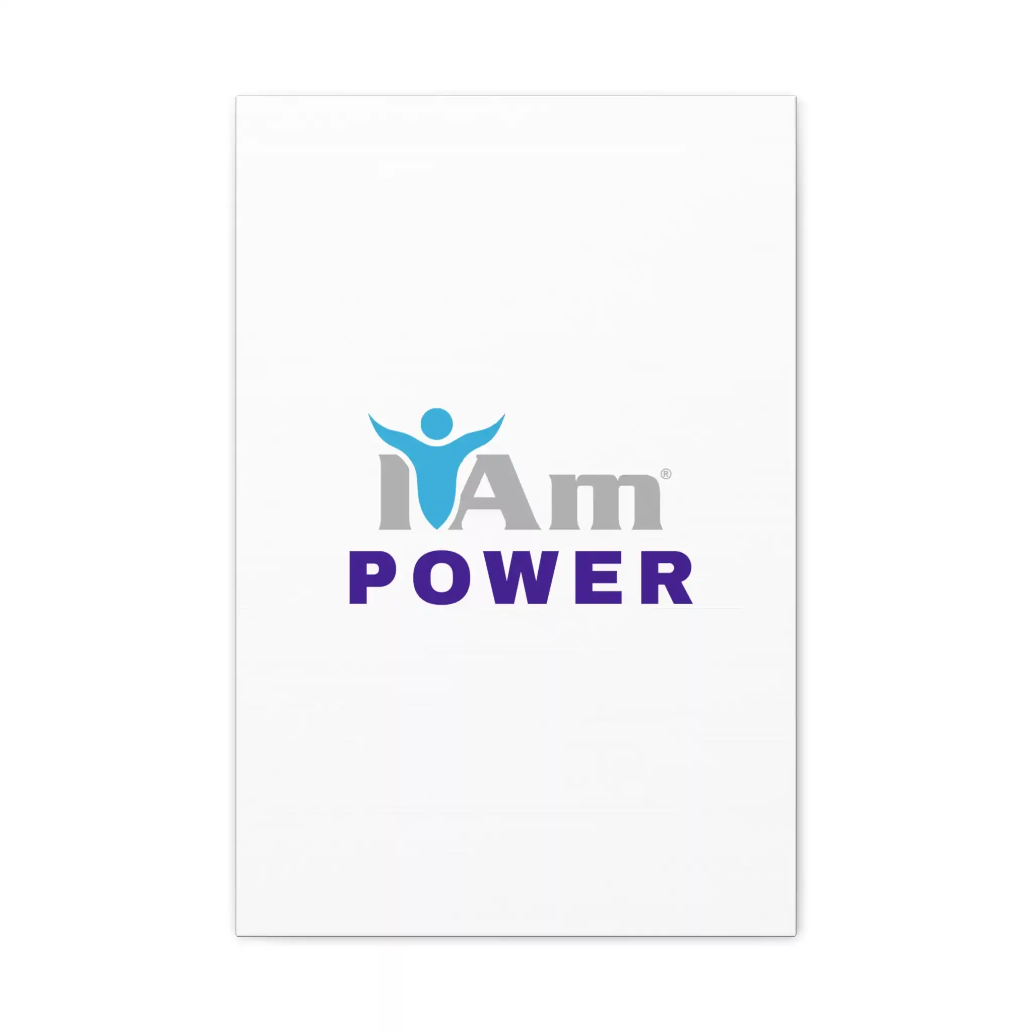 1603854368094164692_2048.webp Inspirational wall art with 'I Am Power' message and a human figure icon.