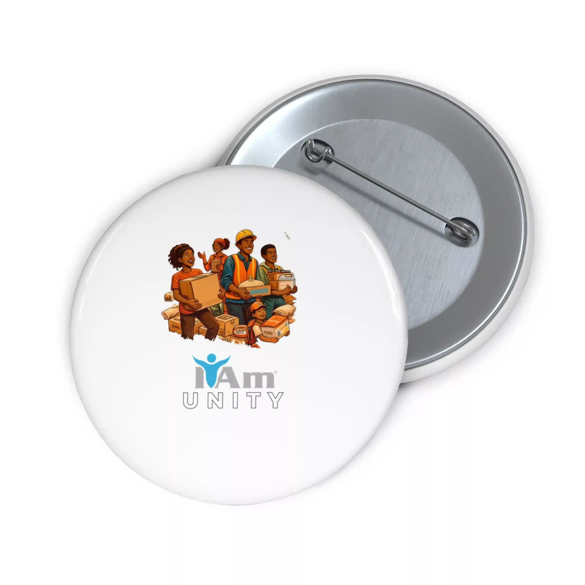 16279075970963622458_2048.webp Unity badge with diverse people and 'I Am Unity' text on a white background.