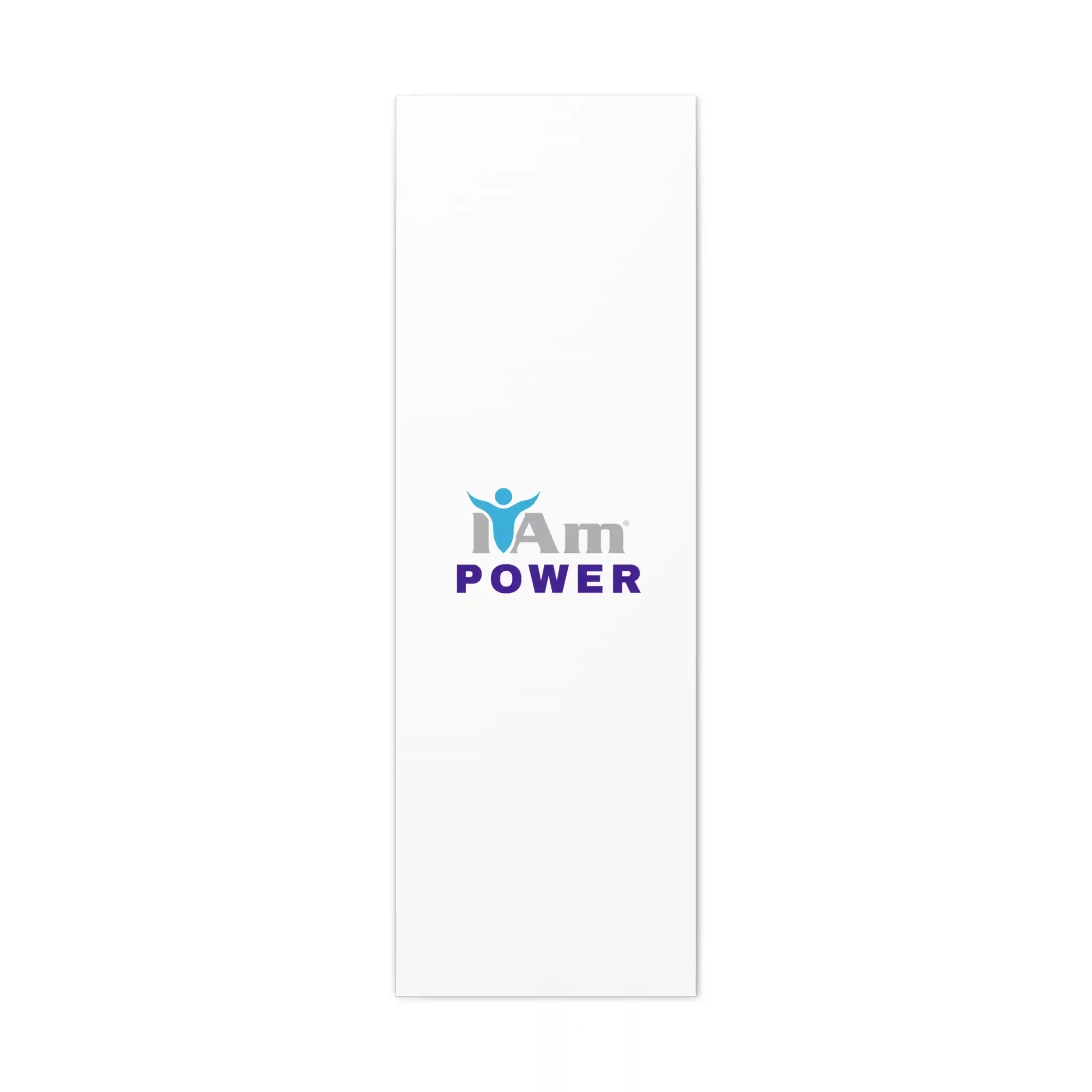16624036652614339537_2048.webp Inspirational wall art with 'I Am Power' message and figure icon.
