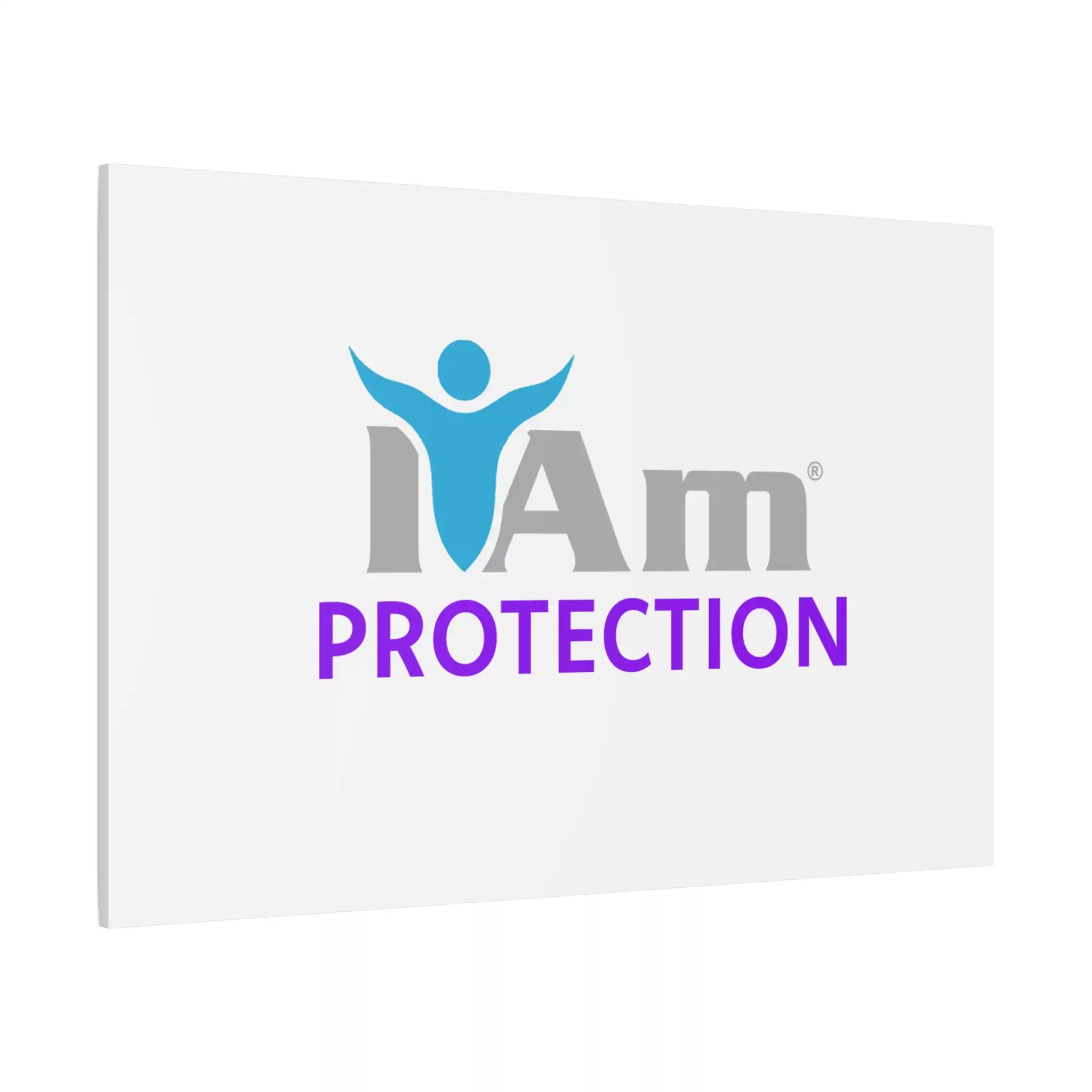 17101119659160395466_2048.webp Inspirational wall art with 'I Am Protection' message and figure with open arms.
