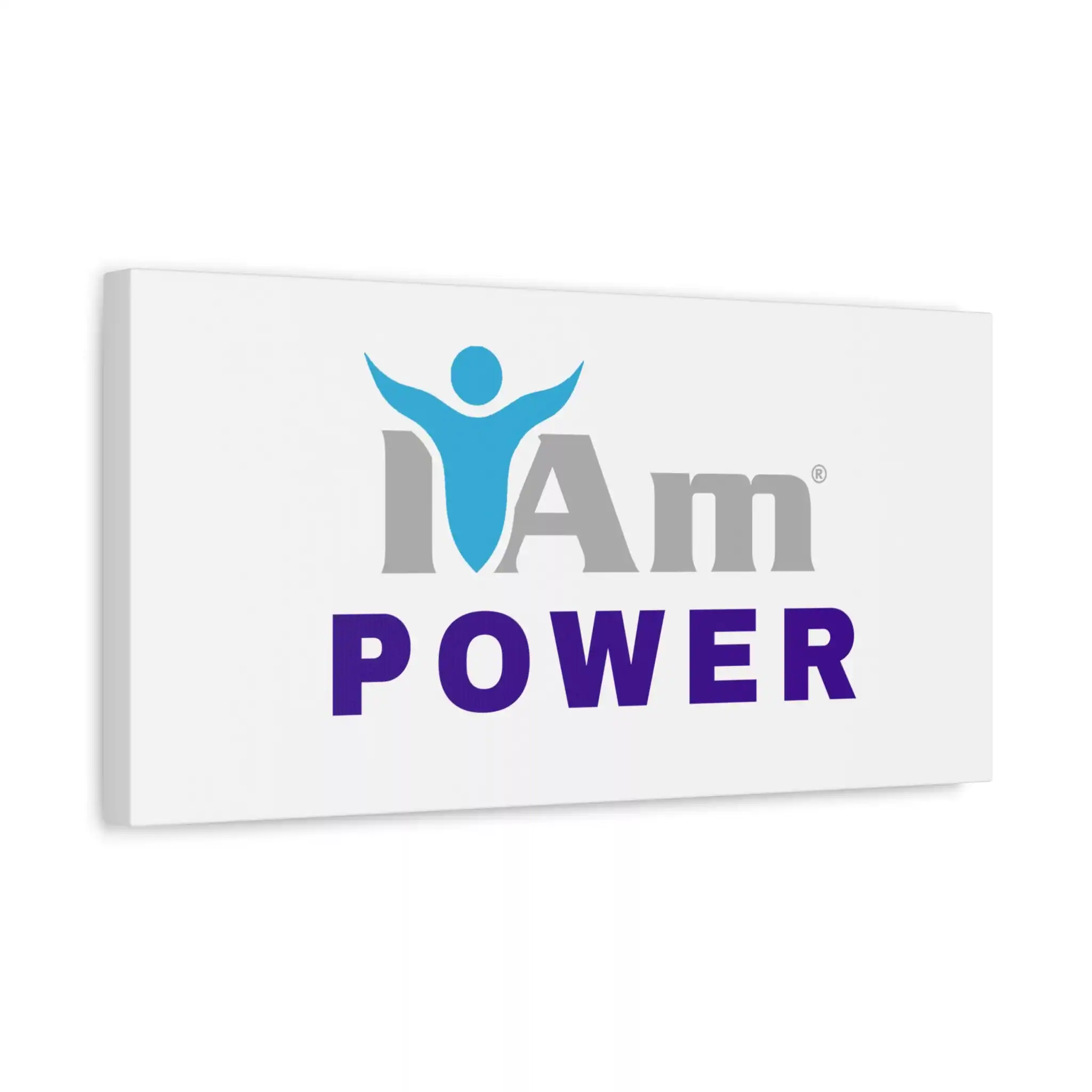 17133645961905112869_2048.webp Inspirational wall art with 'I Am Power' message and human figure design.