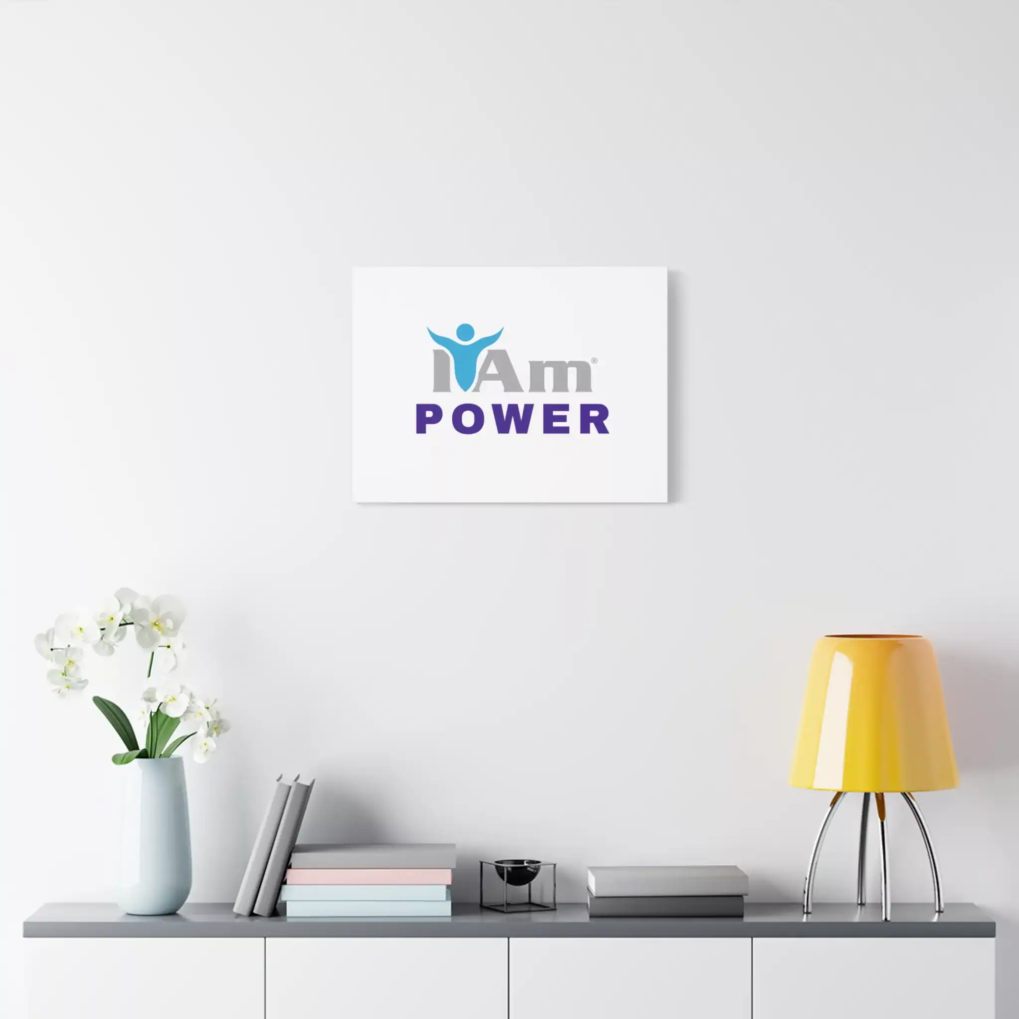 17378450909732264394_2048.webp Inspirational wall art with the word 'Power' and a figure with raised arms.
