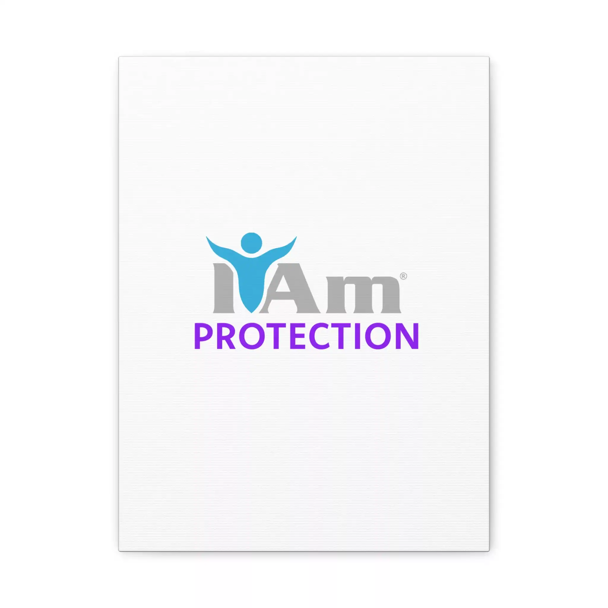 17716320937868465589_2048.webp Inspirational wall art with 'I Am Protection' message and figure icon.