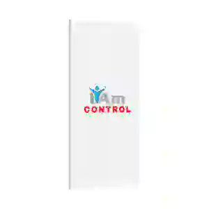 Inspirational wall art with 'I Am Control' message for home decor.