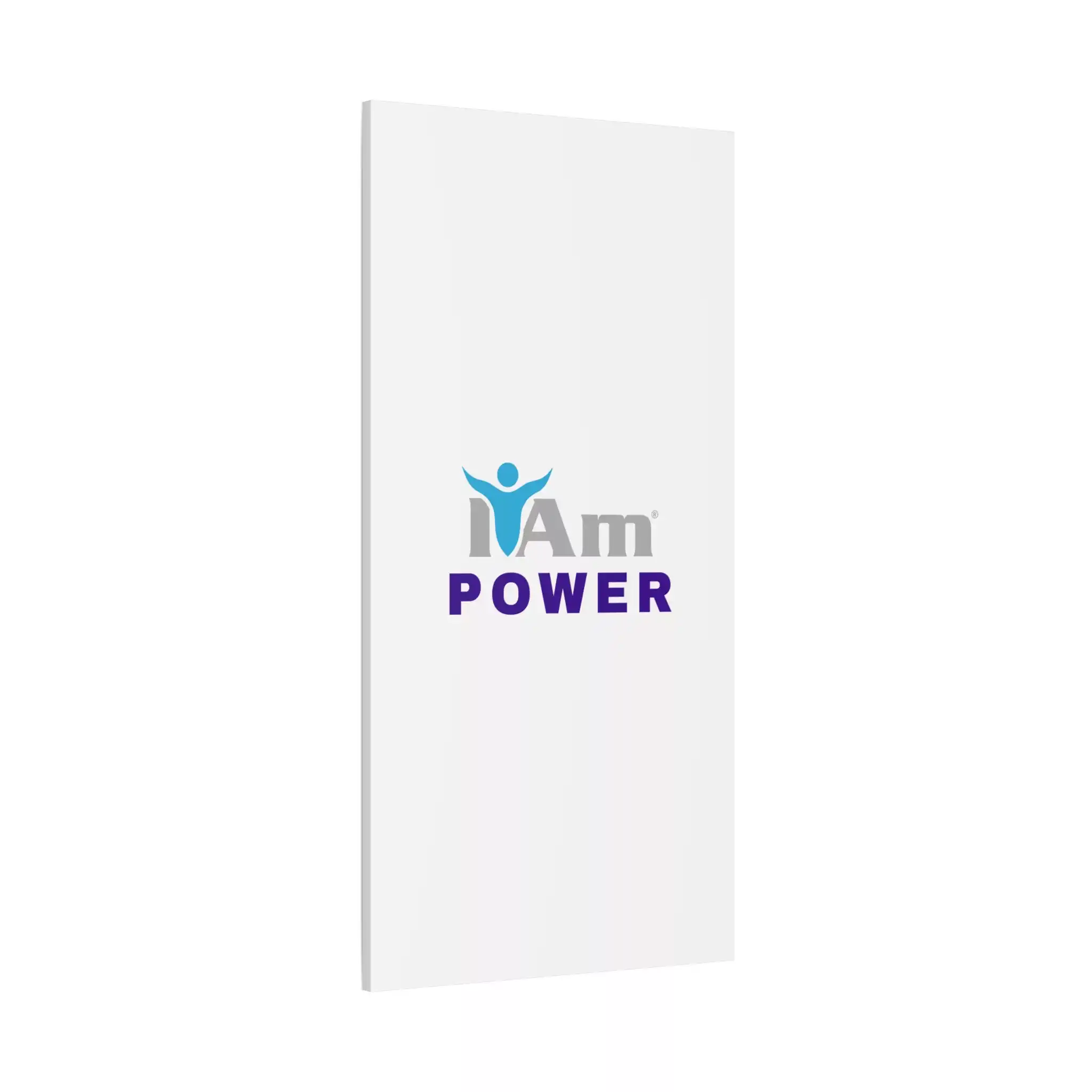 2694563714298063324_2048.webp Inspirational wall art with 'I Am Power' message and figure icon.