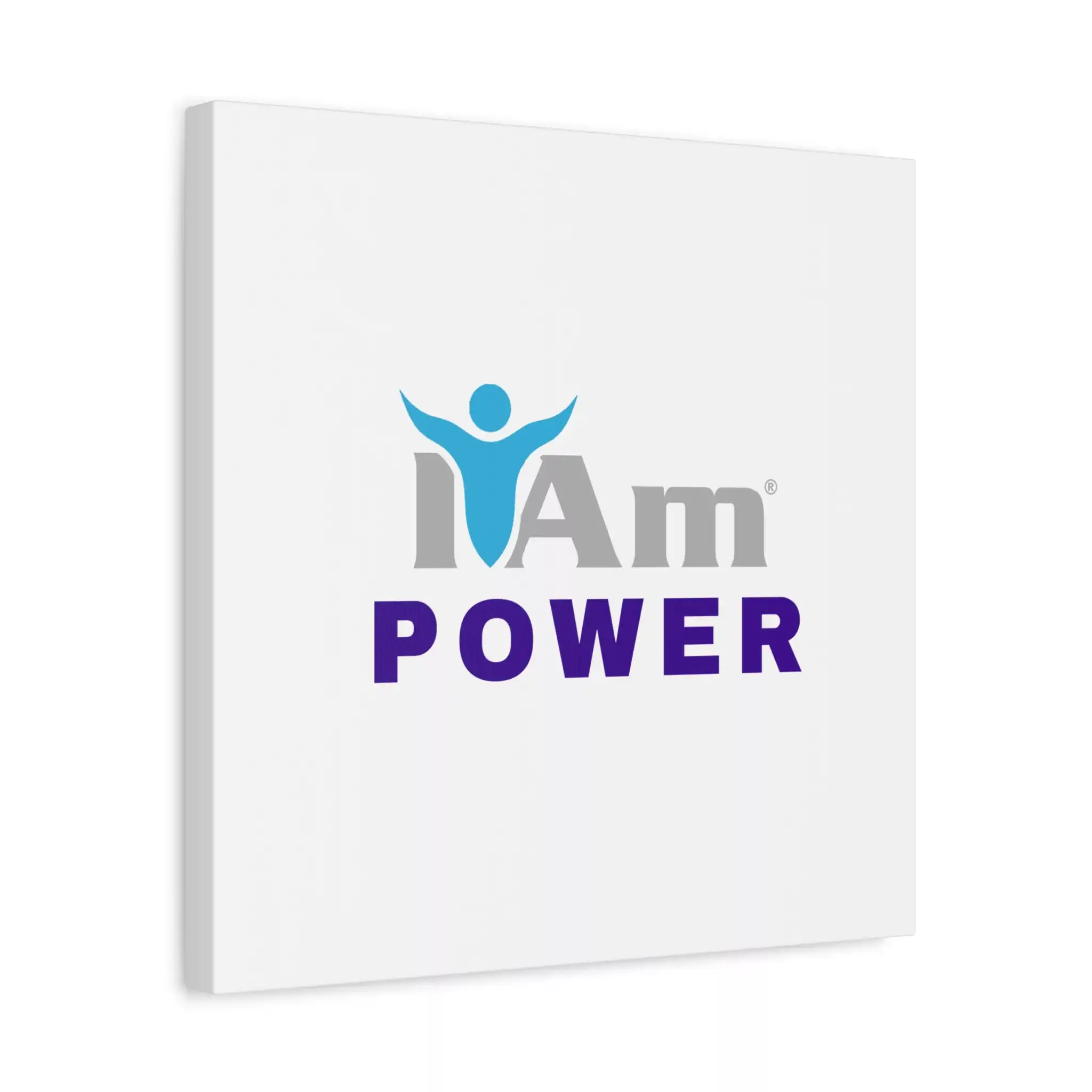 2784459647479156628_2048.webp Inspirational wall art with 'I Am Power' message and a human figure icon.