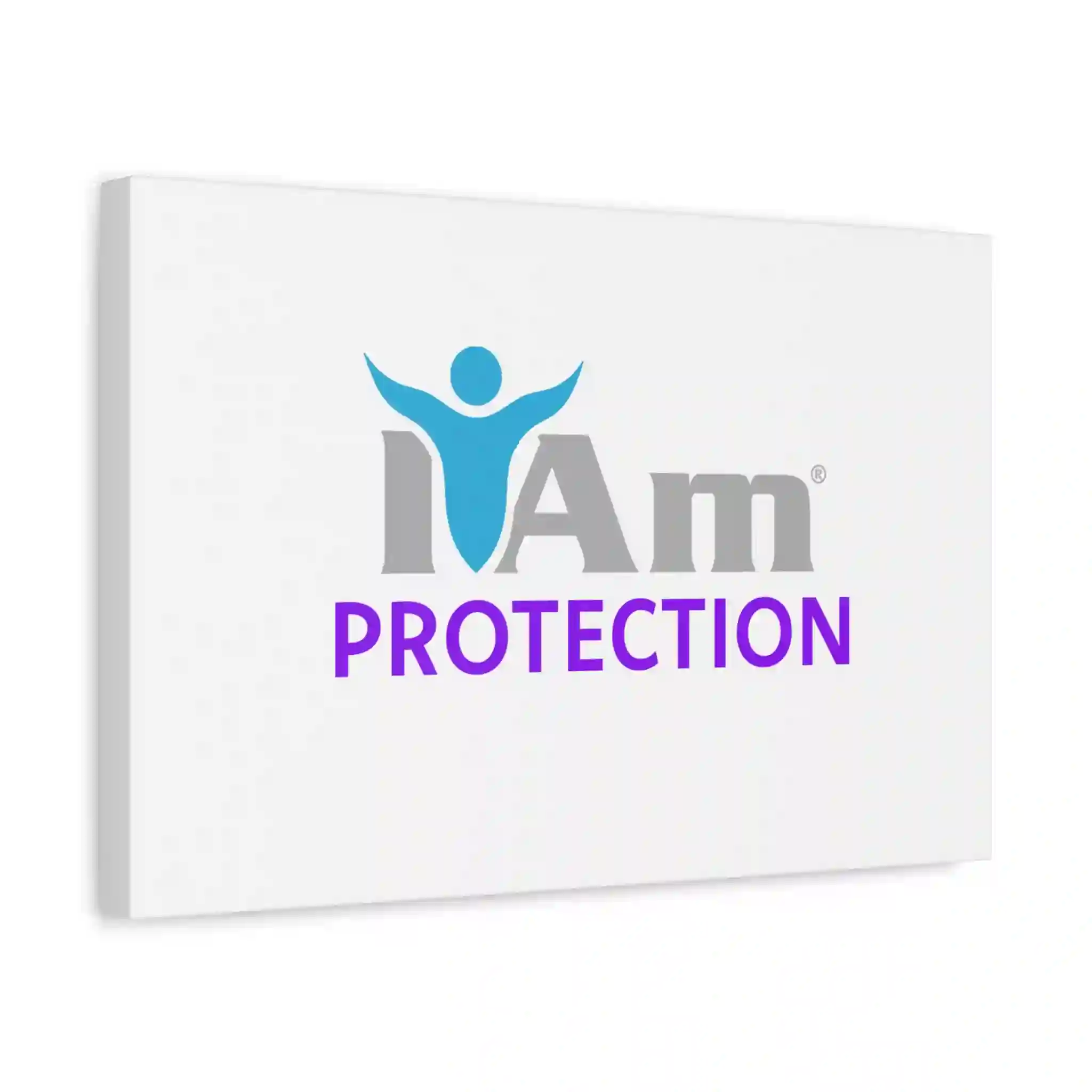 2920956886543939421_2048.webp Inspirational wall art with 'I Am Protection' message on canvas.