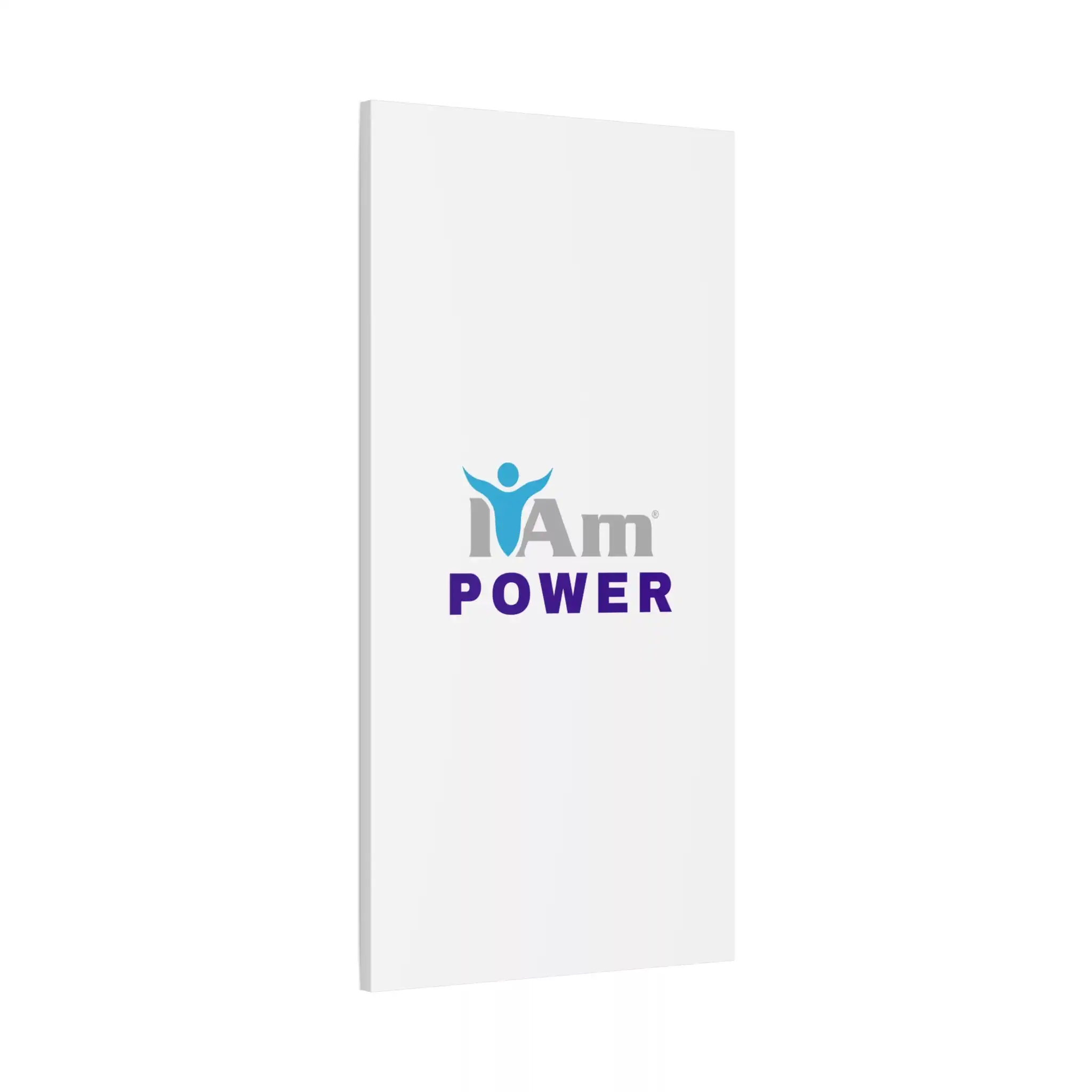 3105219455291704531_2048.webp Inspirational wall art with 'I Am Power' message and a human figure icon.