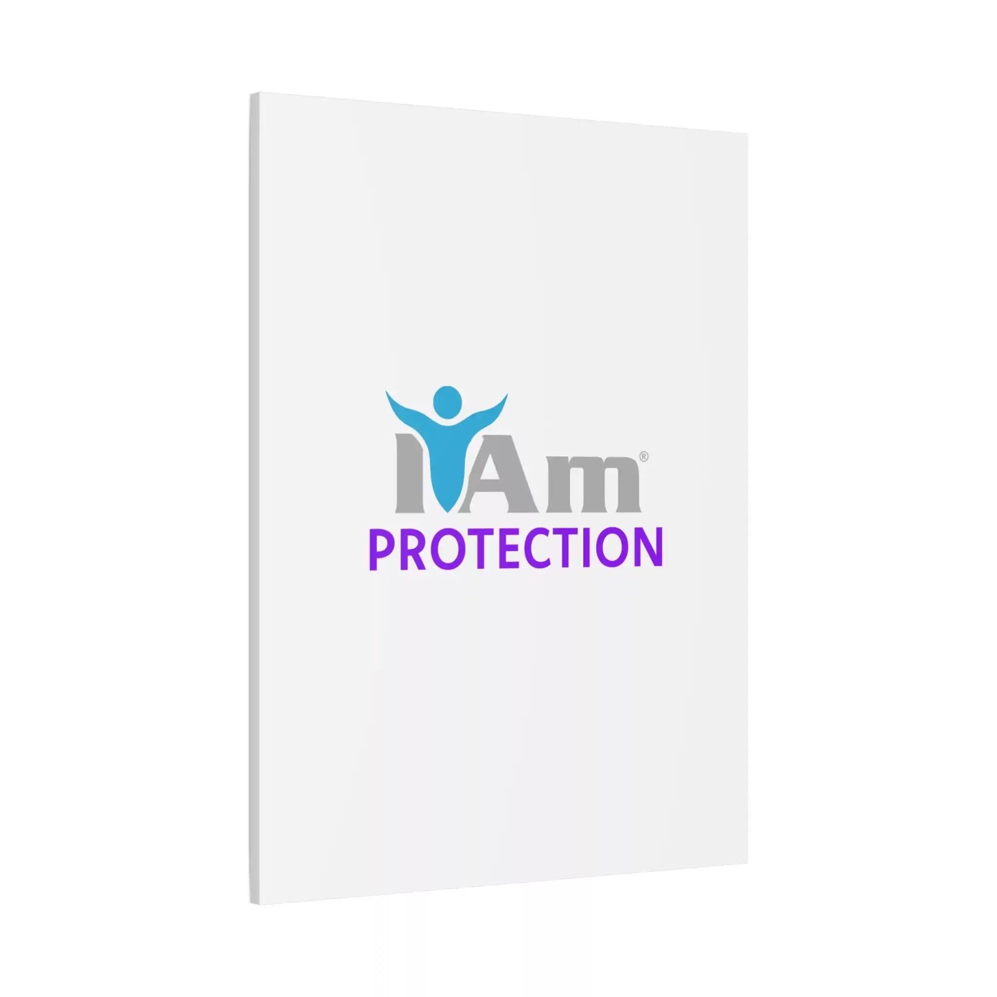 3534481735792583473_2048.webp Inspirational wall art with 'I Am Protection' message and logo design.