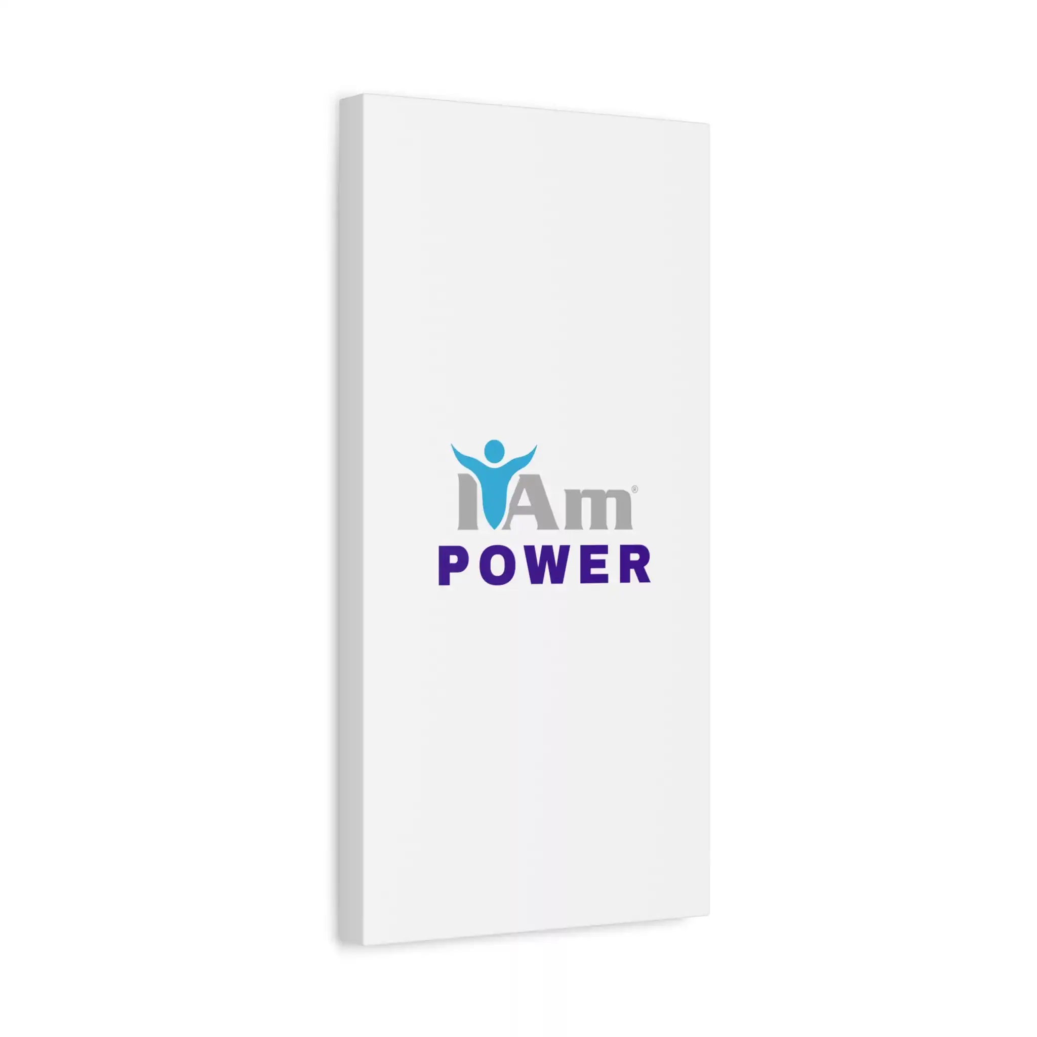 3573476203600540654_2048.webp Inspirational wall art with 'I Am Power' message on a white canvas.