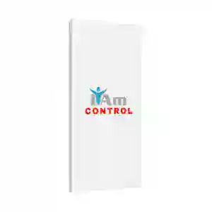 Inspirational wall art with 'I Am Control' message for home decor.