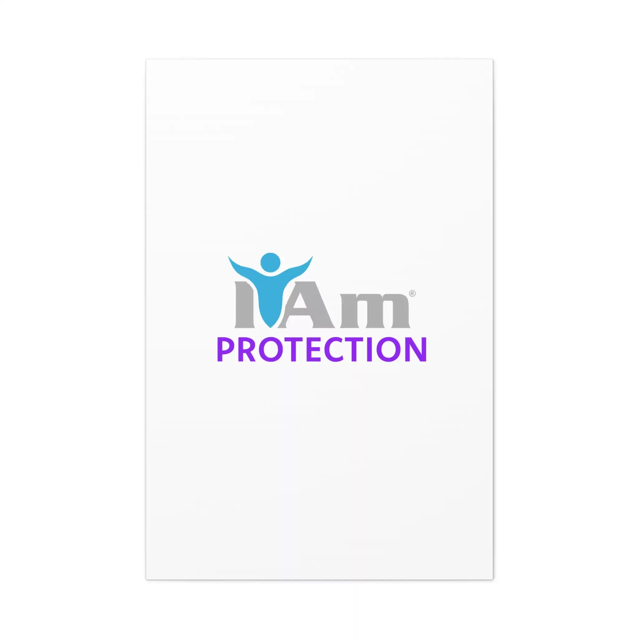 4858859696613455018_2048.webp Inspirational wall art with 'I Am Protection' message and figure with open arms.