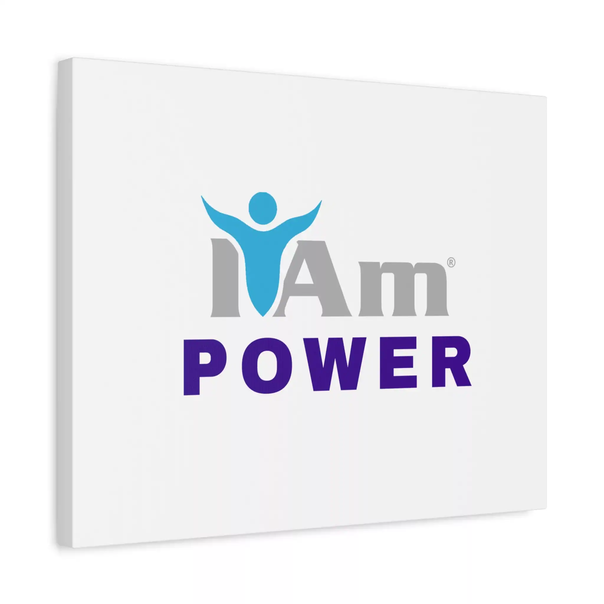 5034559442732532550_2048.webp Inspirational wall art with 'I Am Power' message and human figure graphic.