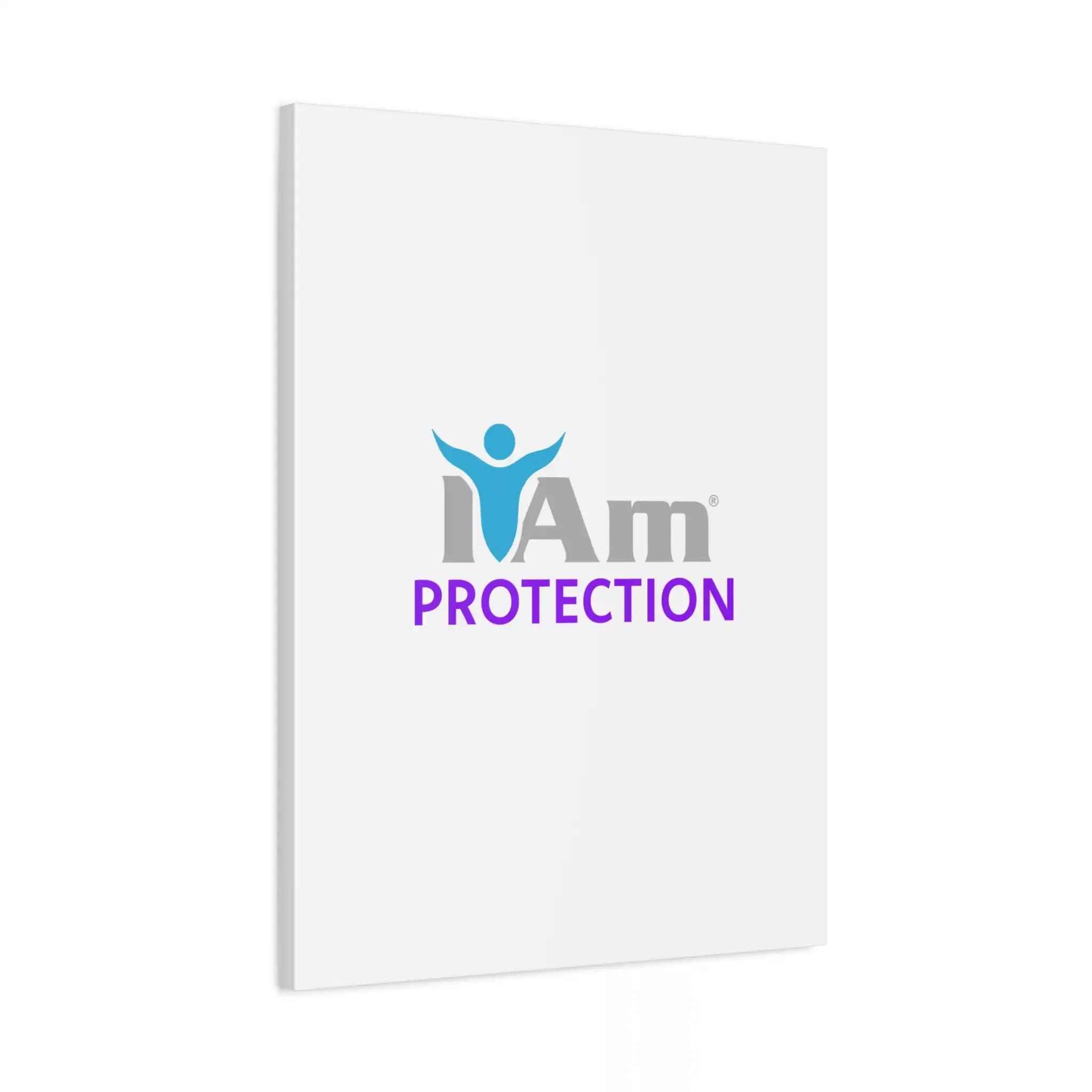 5774794411522693615_2048.webp Inspirational wall art with 'I Am Protection' message on canvas.