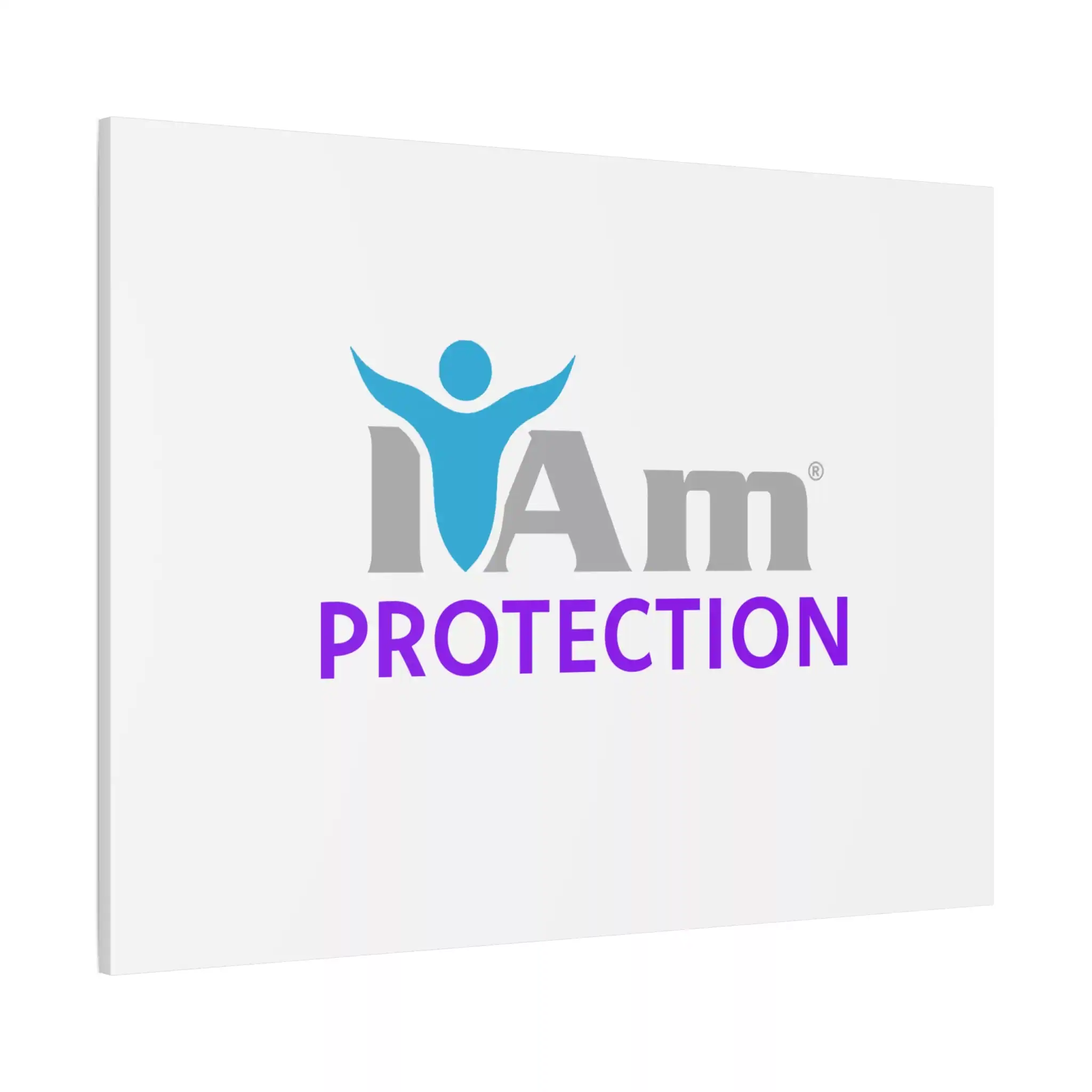 6001254392628927493_2048.webp Inspirational wall art with 'I Am Protection' message and figure with open arms.