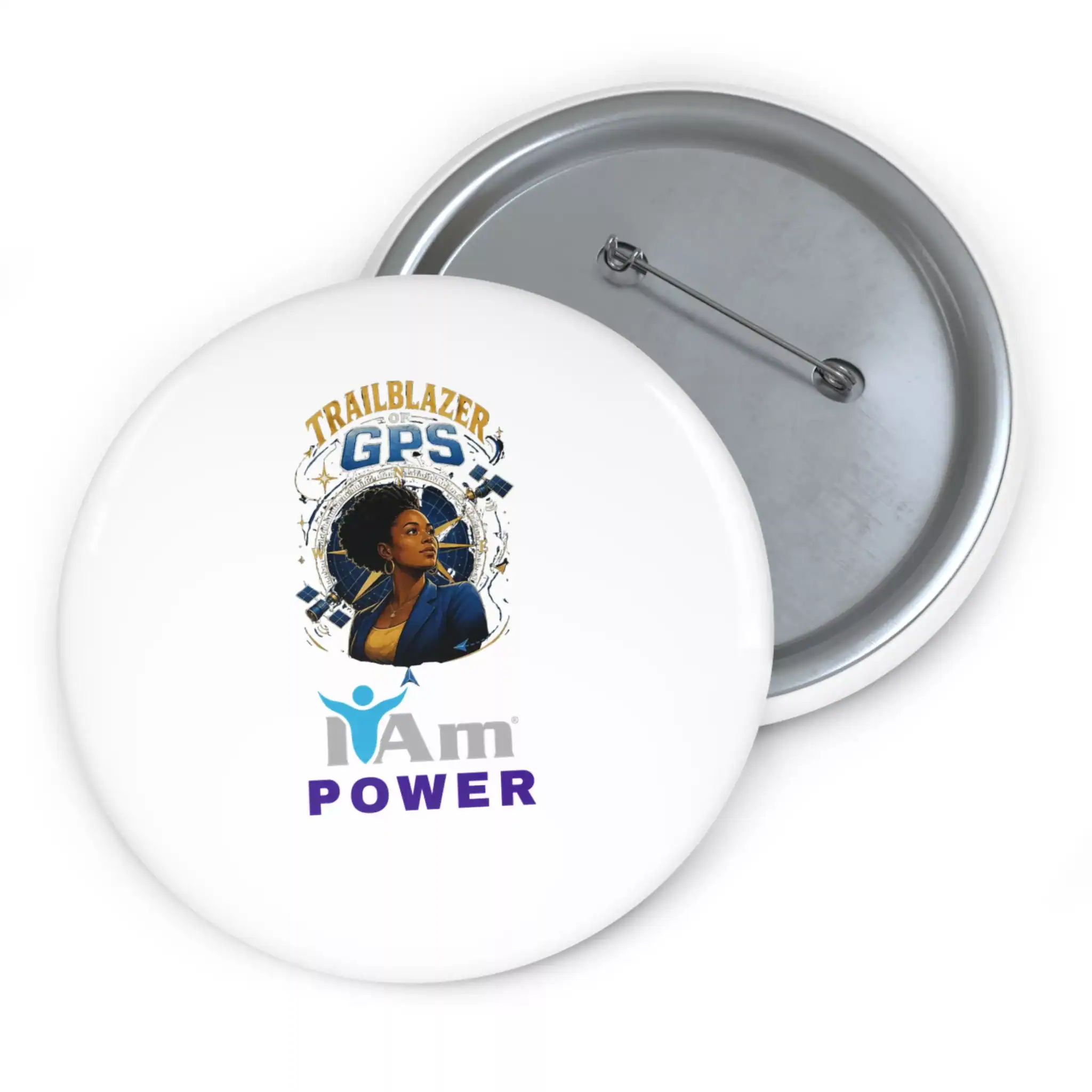 6011102672993101023_2048.webp Empowerment badge with GPS and Trailblazer logo for inventors and builders.