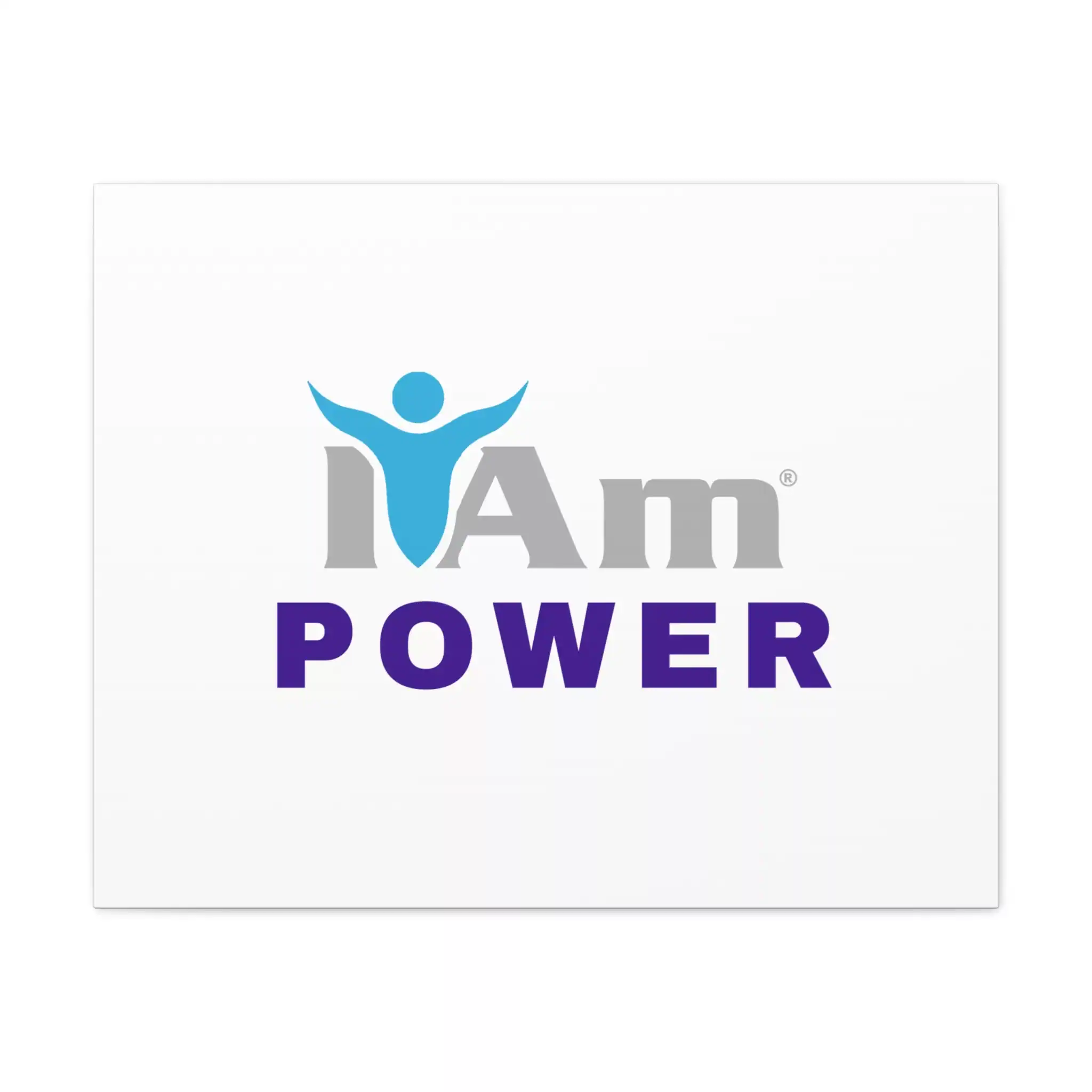 6520989936212089198_2048.webp Inspirational 'I Am Power' wall art with a person raising arms design.
