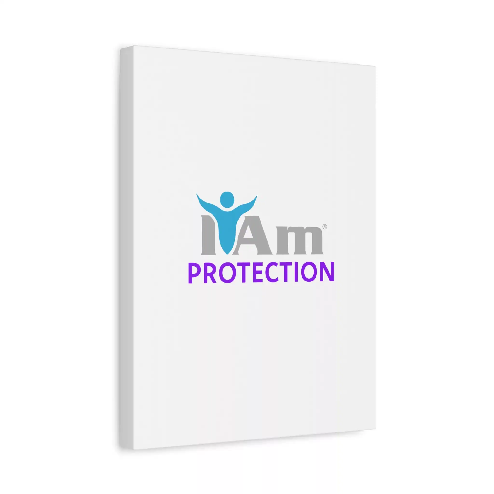 6617823412866984102_2048.webp Inspirational wall art with 'I Am Protection' message and figure icon.