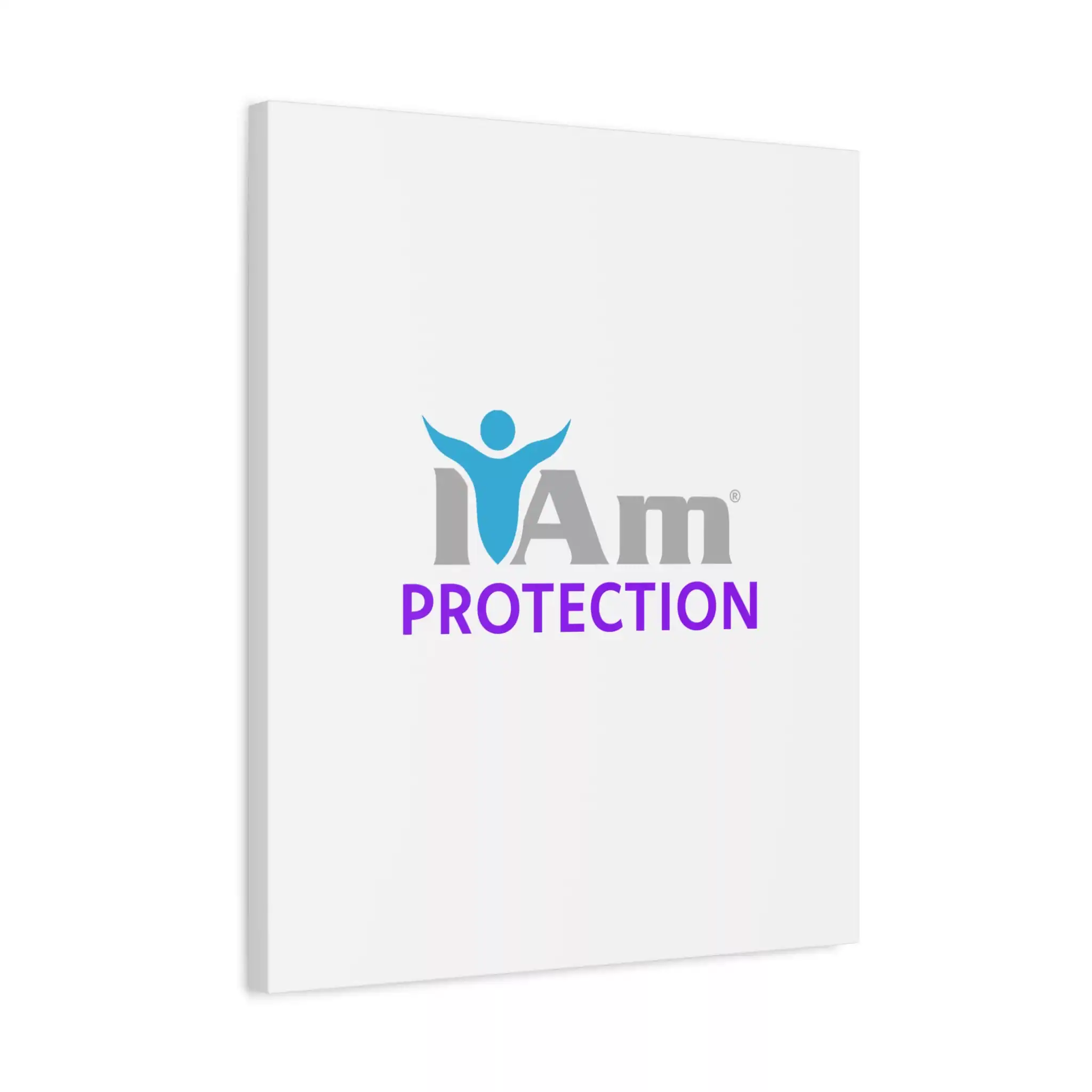 760109720249776446_2048.webp Inspirational wall art with 'I Am Protection' message and figure icon.