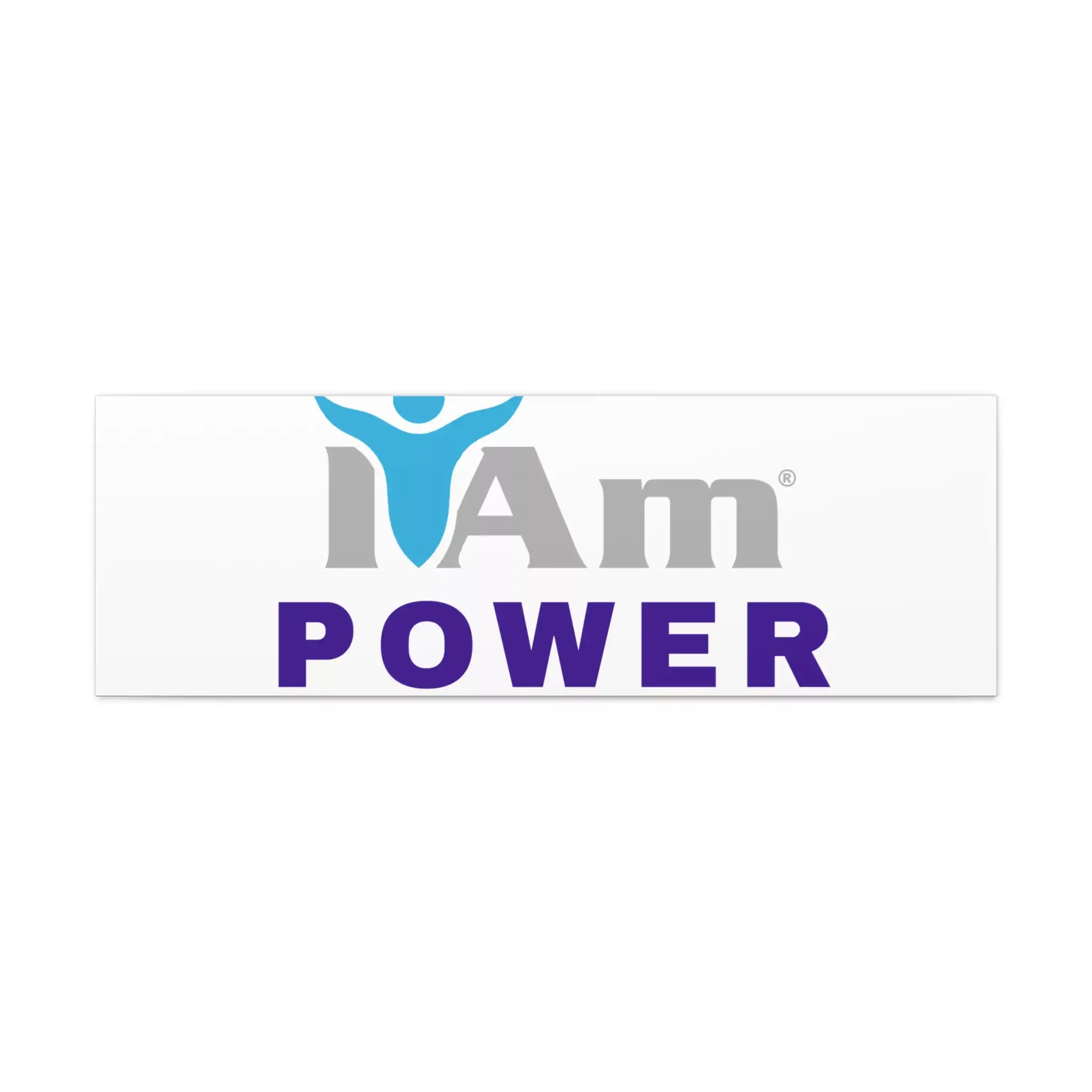 8347495873153339334_2048.webp Inspirational 'I Am Power' canvas wall art with a human figure and bold text.