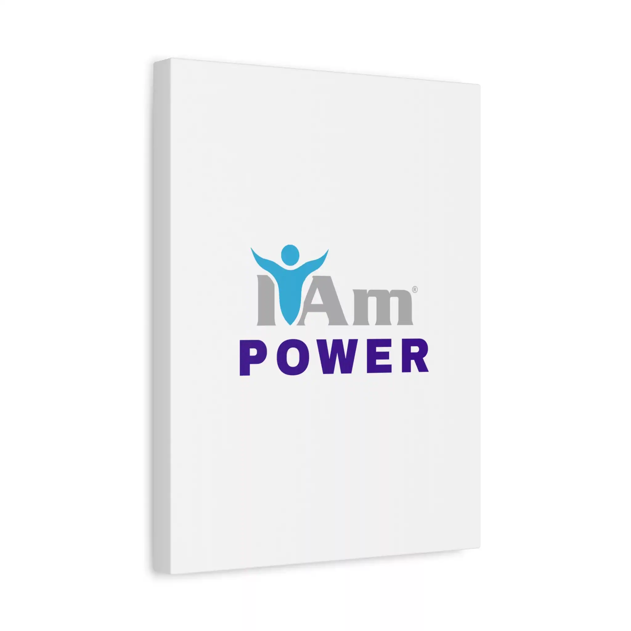 9019611415938523697_2048.webp Inspirational wall art with 'I Am Power' message and figure icon.